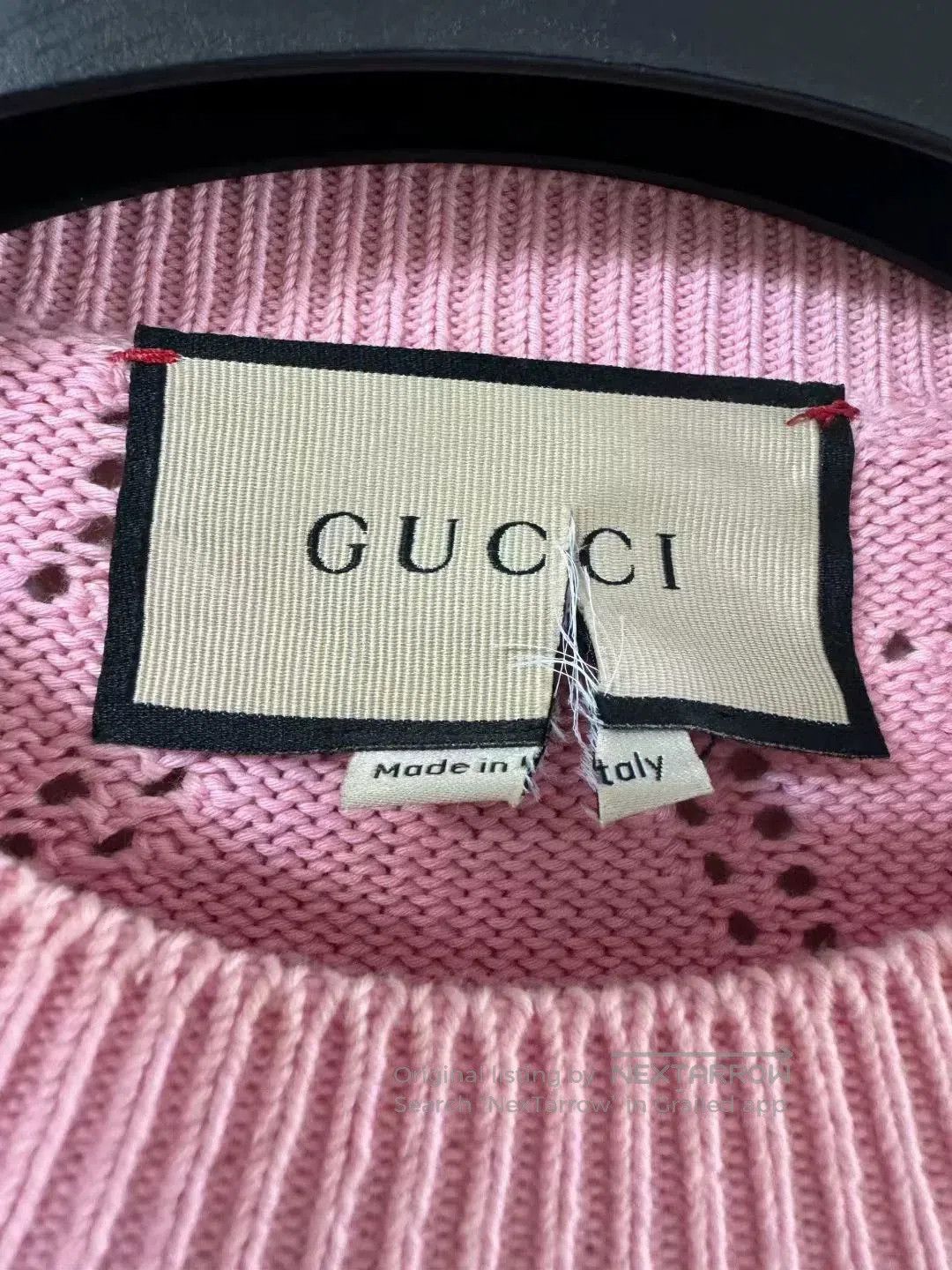 Gucci Gucci Pink Diamond Pattern Short Sleeve. Size S / US 4 / IT 40 - 3 Thumbnail