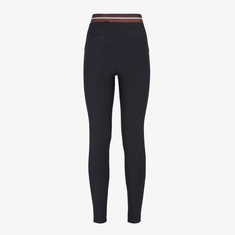 Fendi o1loc1c0426 Leggings in Black Size 26" / US 2 / IT 38 - 2 Thumbnail