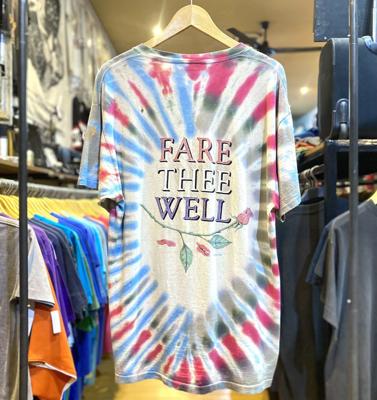 Grateful Dead × Liquid Blue × Vintage T shirt Grateful Dead Fare Thee Well 1995 vintage vtg delta Size US XL / EU 56 / 4 - 5 Thumbnail