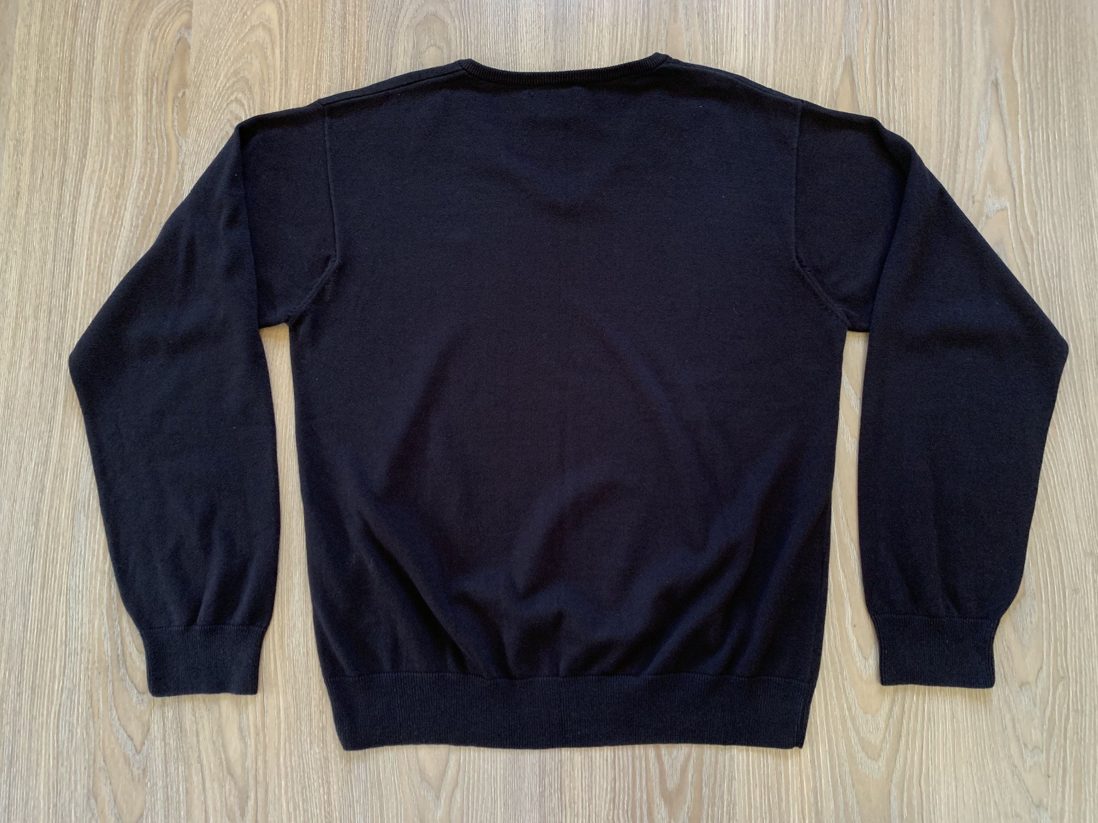 Fred Perry × Vintage Fred Perry Vintage Black Cotton Pullover Size US XXL / EU 58 / 5 - 3 Thumbnail