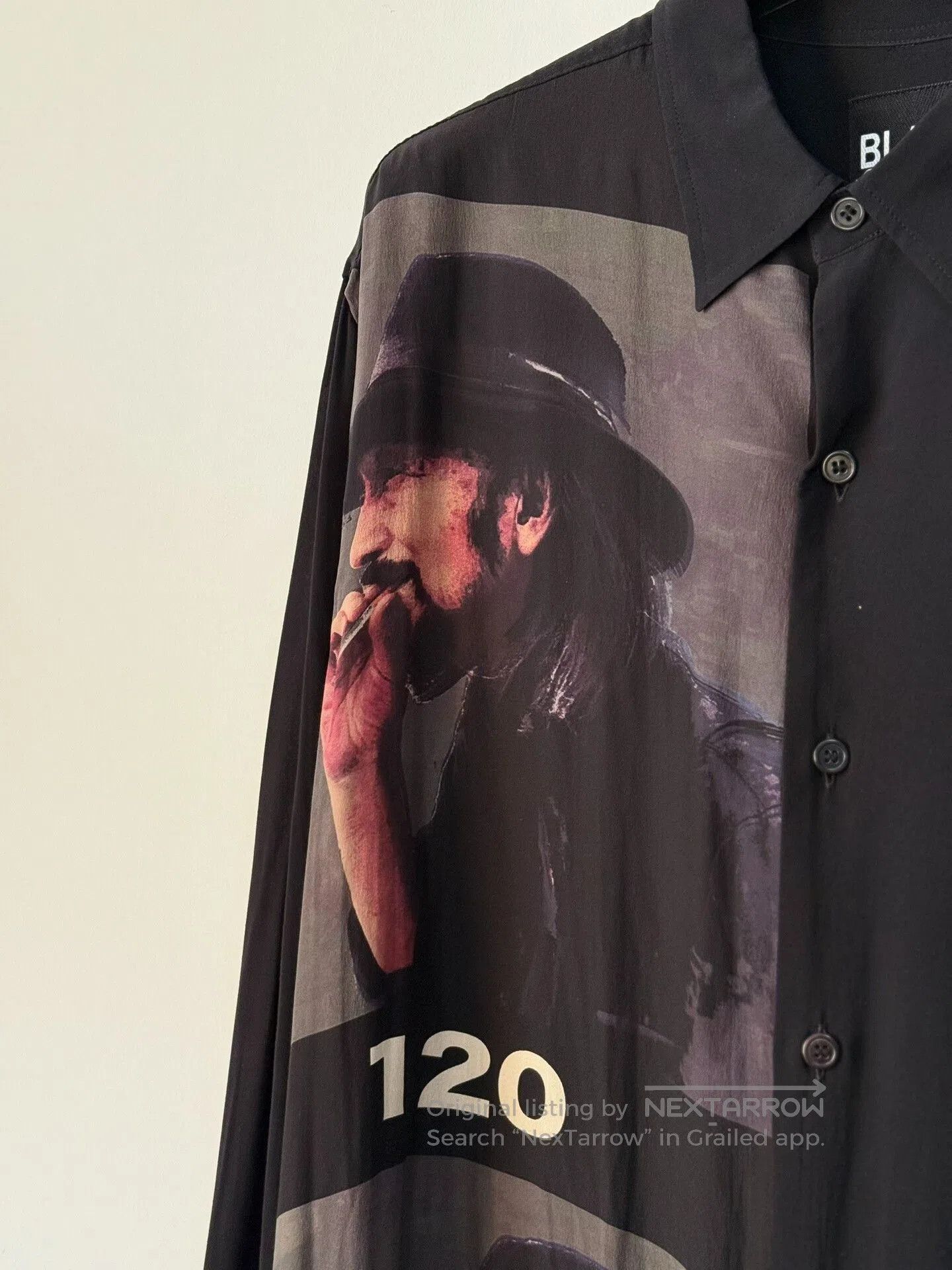 Yohji Yamamoto Yohji Yamamoto Black Scandal Silk Shirt. Size L / US 10 / IT 46 - 3 Thumbnail