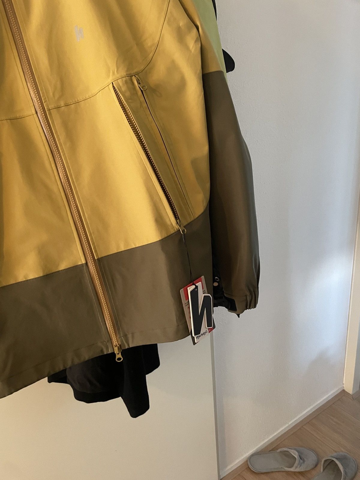 Henrik Harlaut Apparel QUAD-VENT 3L JACKET - OLIVE / GOLD