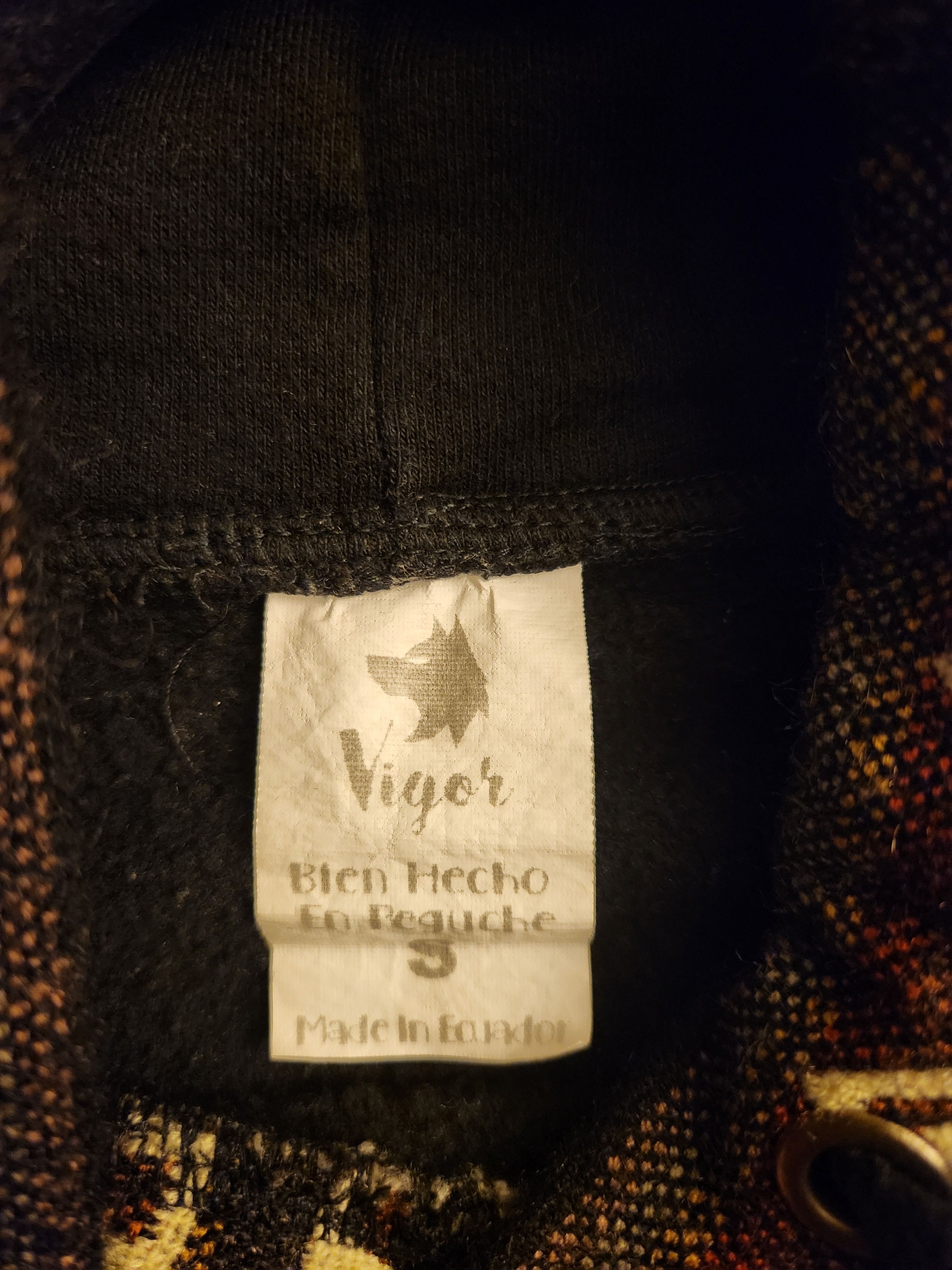 Other Vigor Penguche Aztec Wool/Cotton Blend Hooded Sweatshirt Size US S / EU 44-46 / 1 - 3 Thumbnail