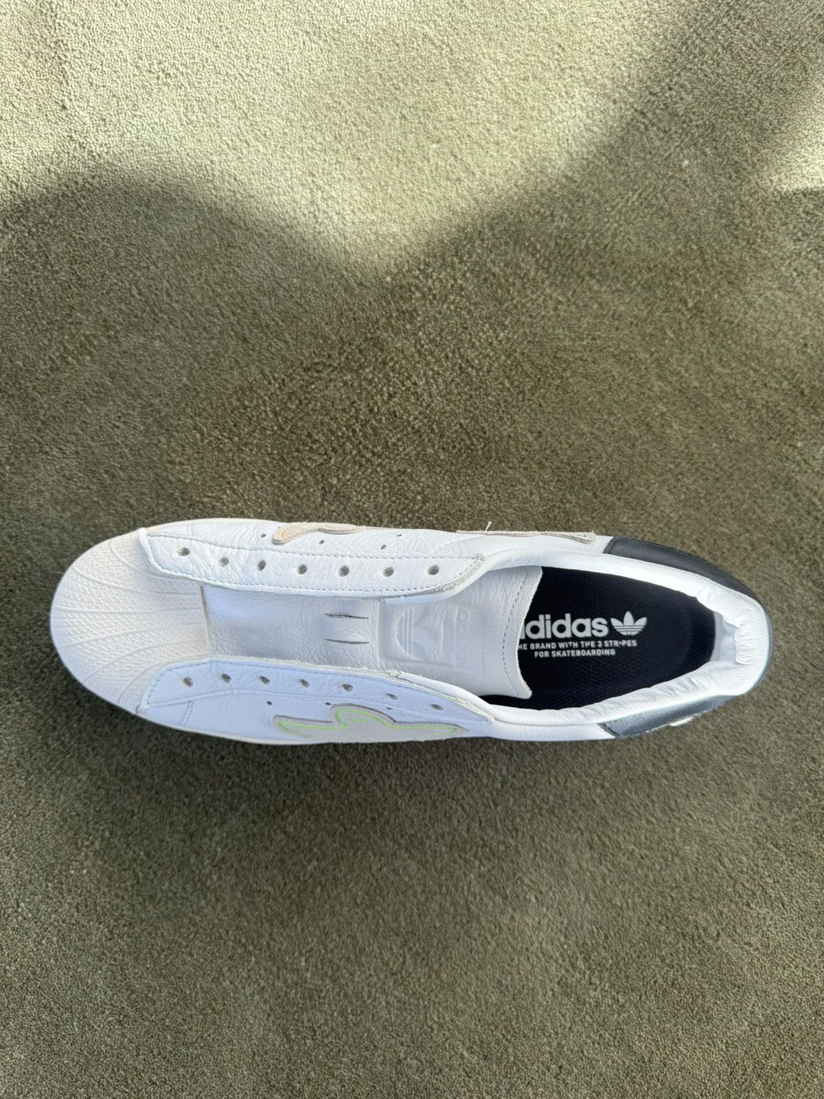 Adidas Adidas Superstar X Mark Gonzales Size US 10.5 / EU 43-44 - 5 Thumbnail