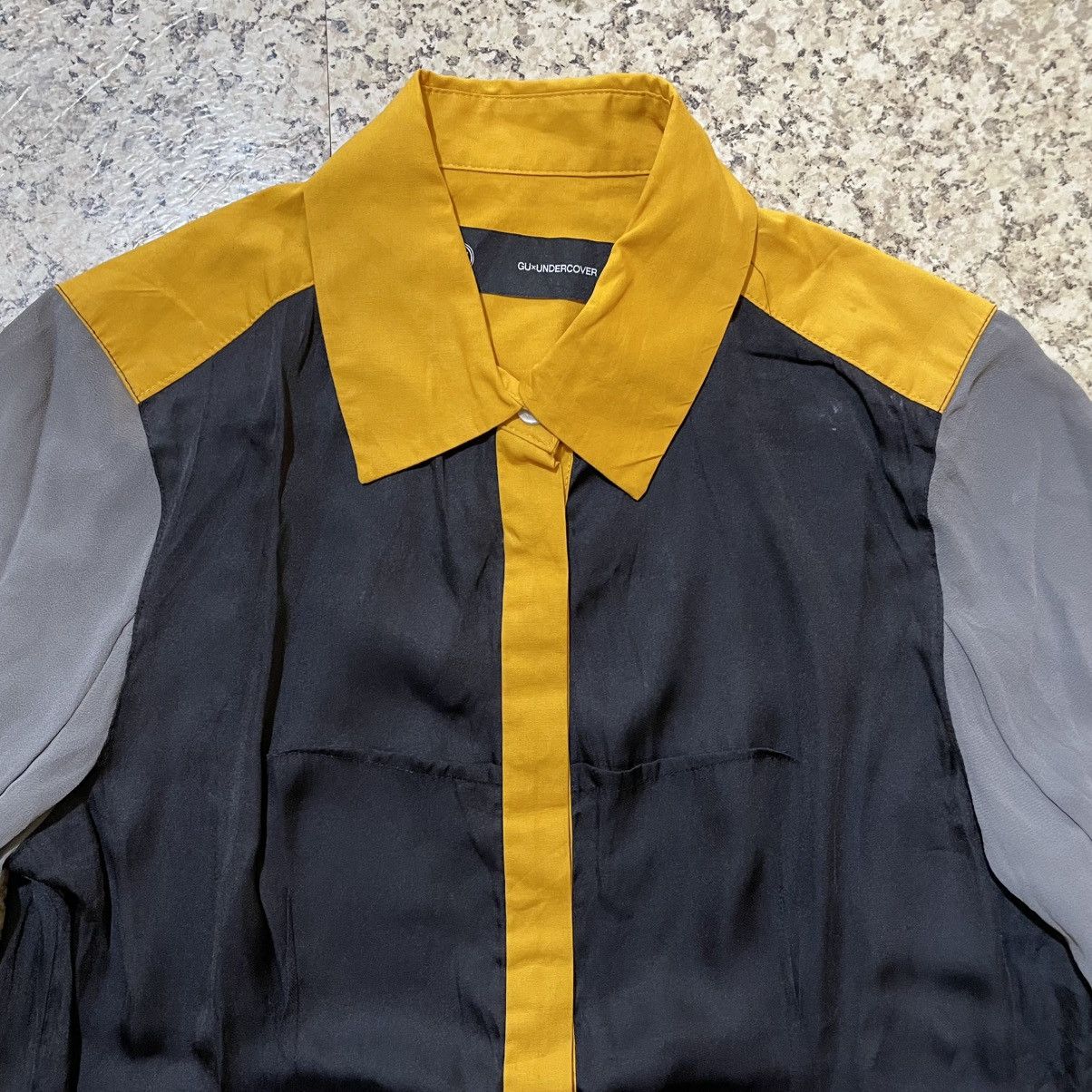 GU × Undercover GU x Undercover Color-block Balloon Sleeve Blouse size S Size S / US 4 / IT 40 - 2 Thumbnail