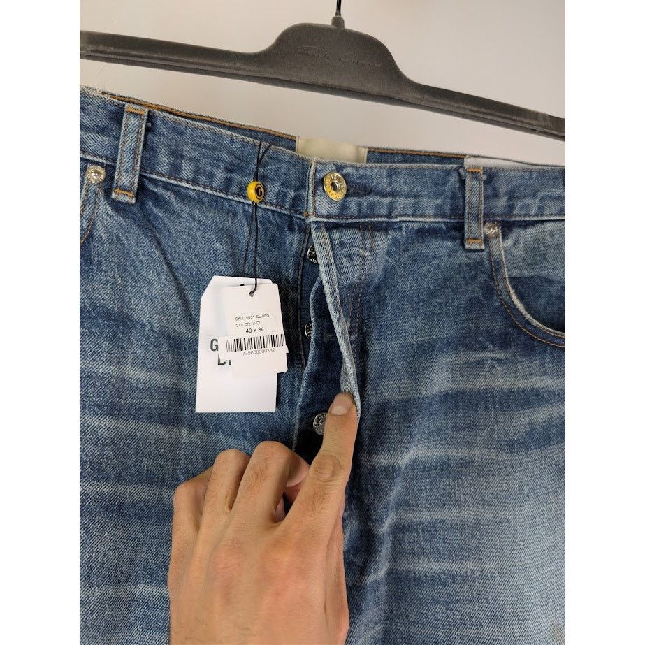 Gallery Dept. o1rshd1 Denim Jeans in Indigo Blue Size US 40 / EU 56 - 7 Thumbnail