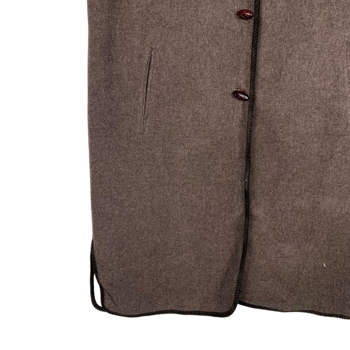 Tabasco TOBASCO COLLEZIONI Sleeveless Wool Vest #1837-C80 Size S / US 4 / IT 40 - 3 Thumbnail