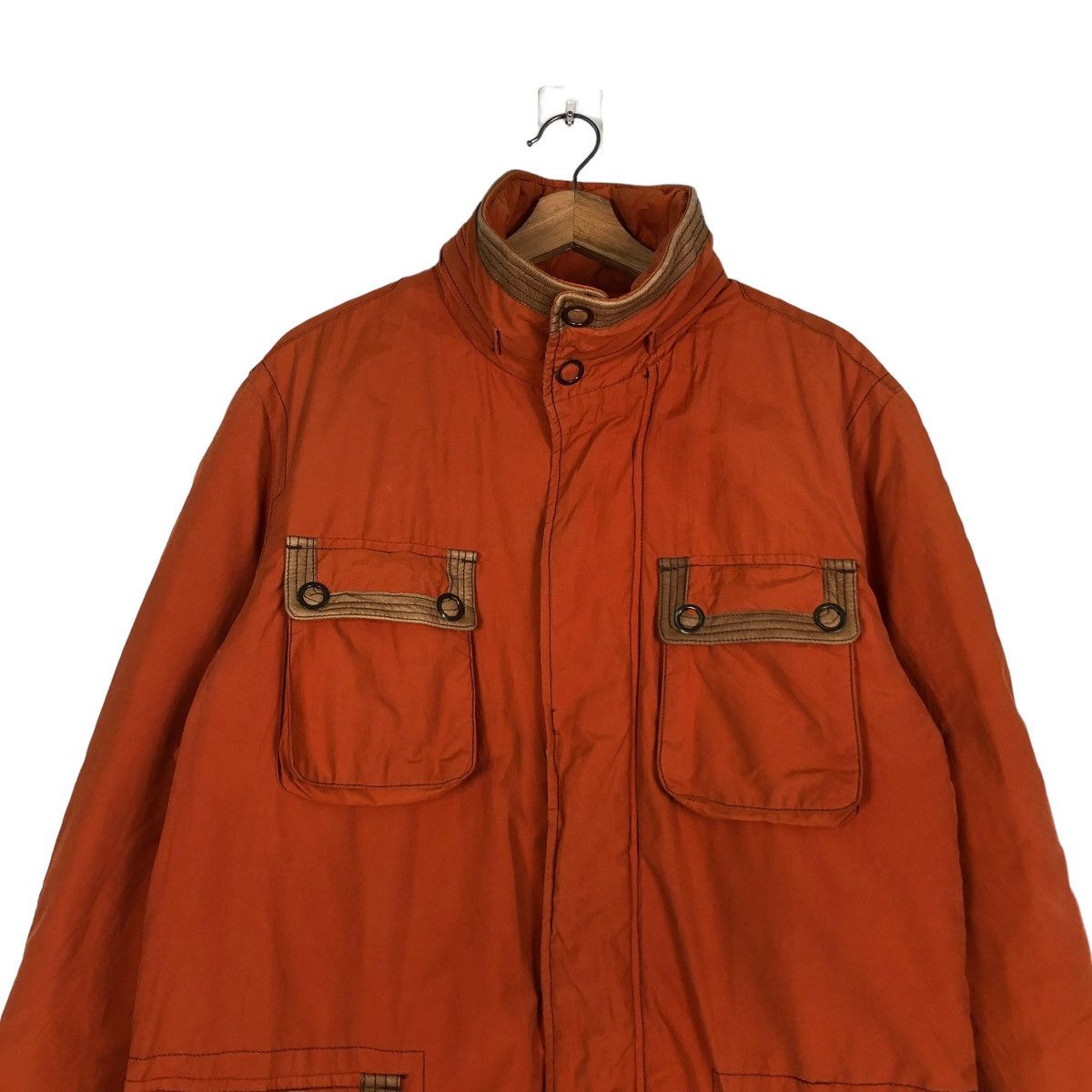 Avirex 🔥VINTAGE BIKER JACKET AVIREX LTD CARGO MULTI POCKETS Size US L / EU 52-54 / 3 - 3 Thumbnail