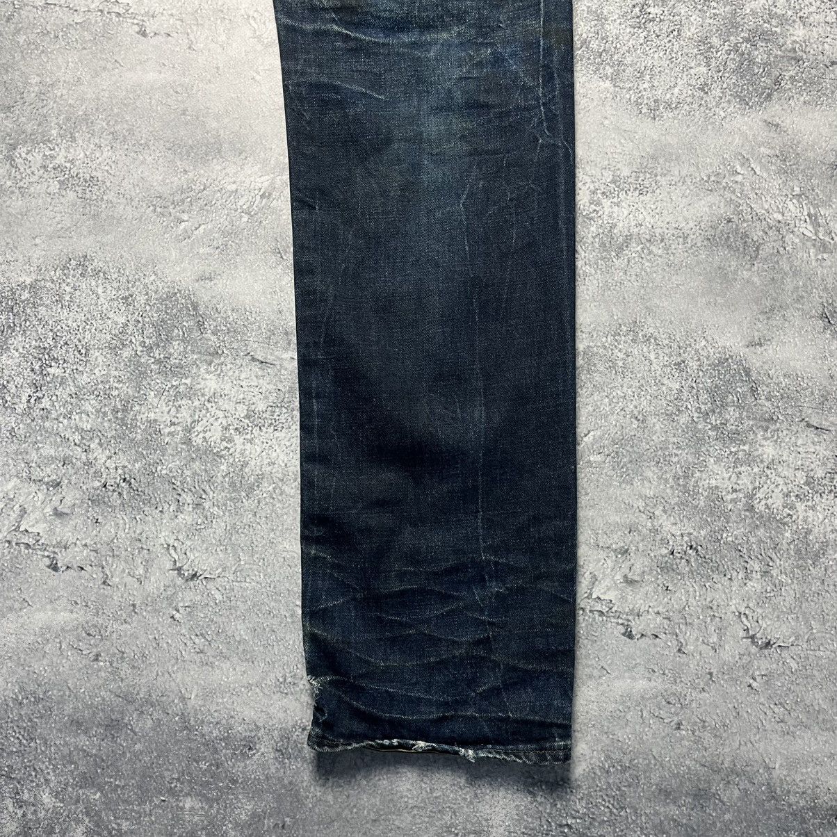 G-Star Vintage G-Star RAW 3301 Low Tapered Distressed Denim Jeans Size US 38 / EU 54 - 21 Thumbnail
