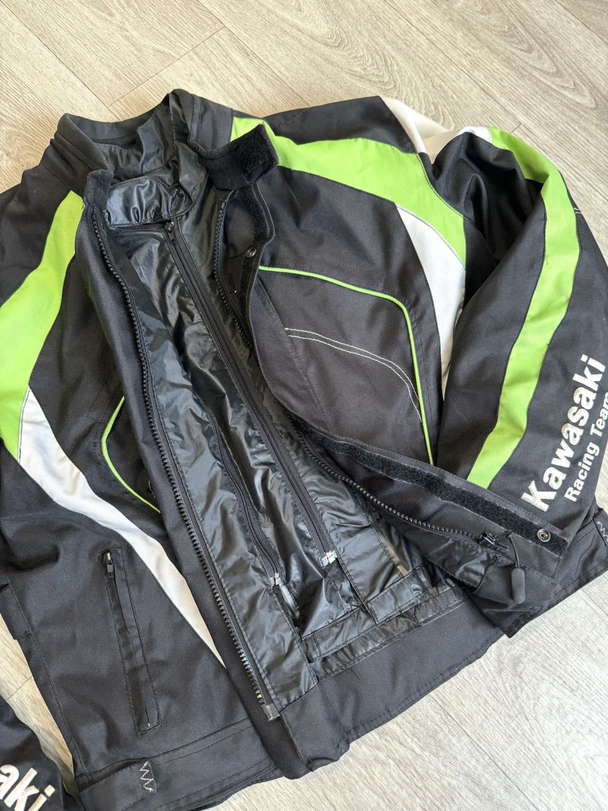 Vintage 🔷Vintage Kawasaki Moto Jacket🔷 Size US XXL / EU 58 / 5 - 4 Thumbnail