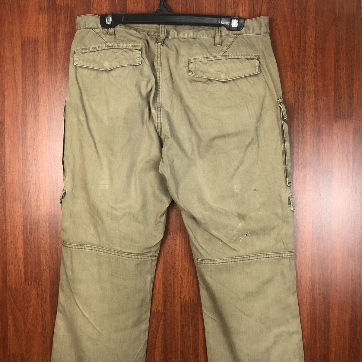 Japanese Brand × Takeo Kikuchi Takeo Kikuchi Green Cargo Multipocket Pants #7519 Size US 30 / EU 46 - 11 Thumbnail