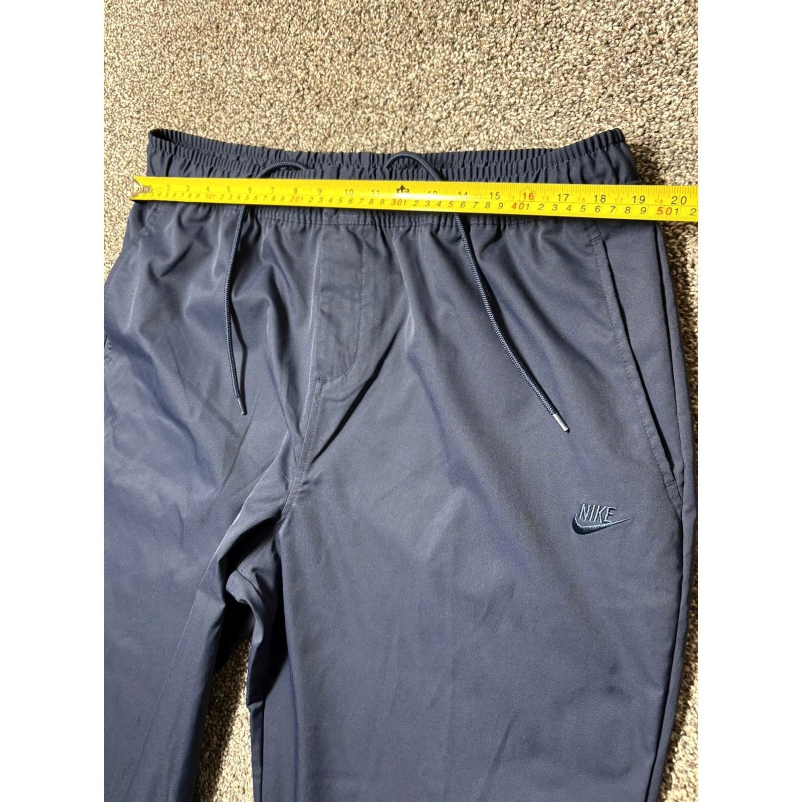 Nike Nike Sportswear Woven Pants Mens XL Navy Tapered Leg Unlined HJ1997-451 Size US 36 / EU 52 - 6 Thumbnail