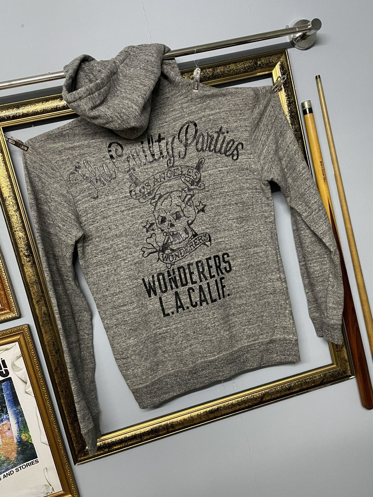 Wacko Maria Vintage Designer Wacko Maria The Guilty Parties Skull Hoodie Size US M / EU 48-50 / 2 - 2 Thumbnail
