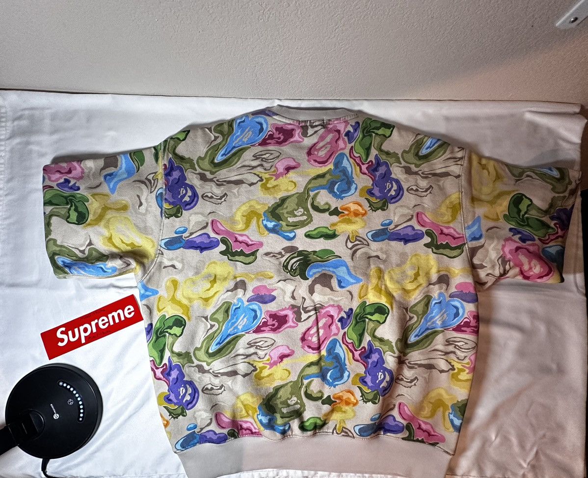 Bape Art camo Metal one Point Crewneck Size US XXL / EU 58 / 5 - 4 Thumbnail