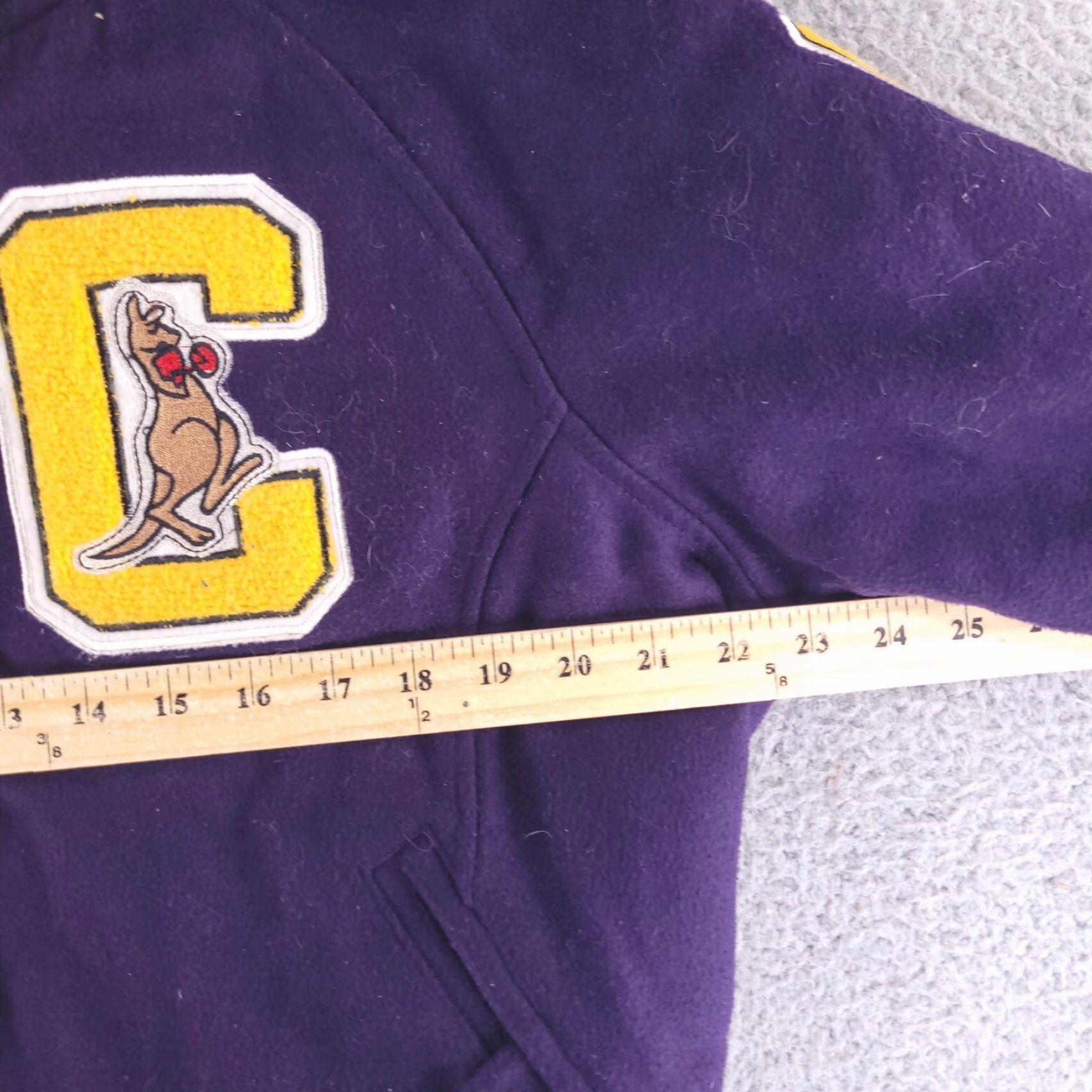 Coogi VINTAGE COOGI Australia Letterman Varsity Jacket Women's XL Streetwear Size XL / US 12-14 / IT 48-50 - 7 Thumbnail