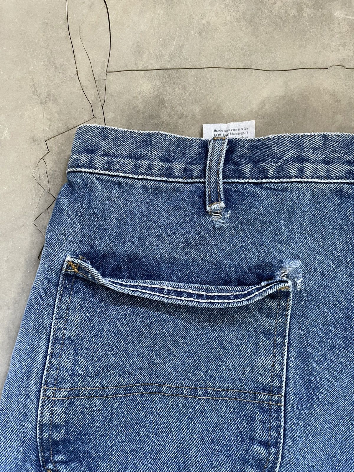 Carhartt Carhartt Jeans Denim Pant Carpenter - B23 DST 40x32 Size US 38 / EU 54 - 7 Thumbnail