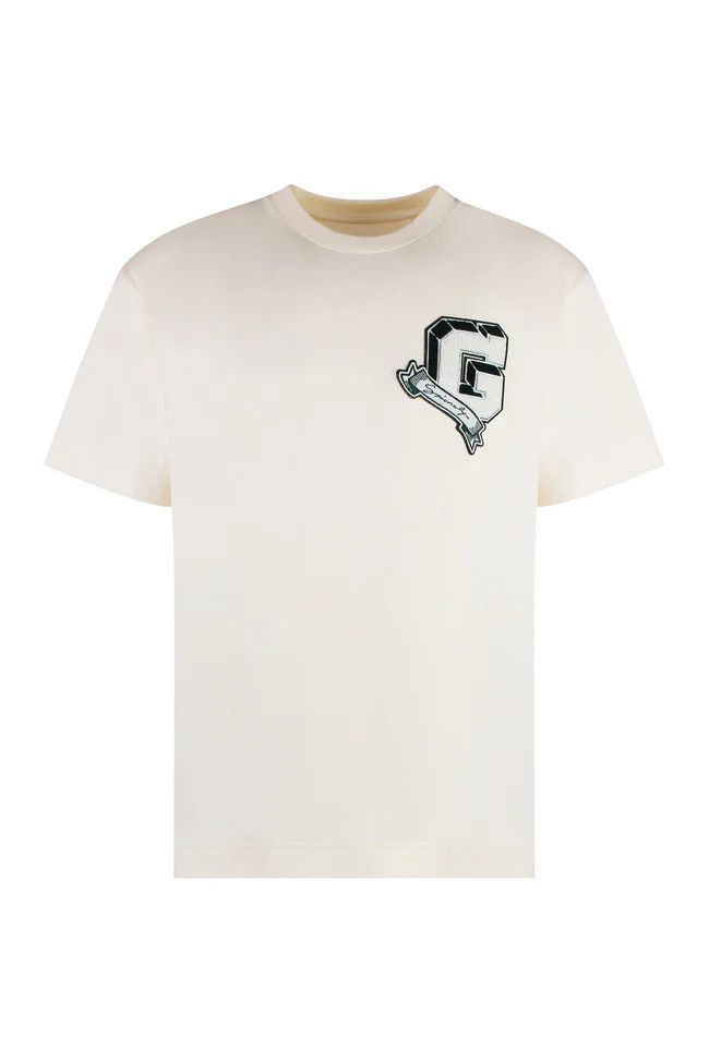 Givenchy o1h1sh10525 College T-Shirt in White Size US L / EU 52-54 / 3 - 1 Thumbnail