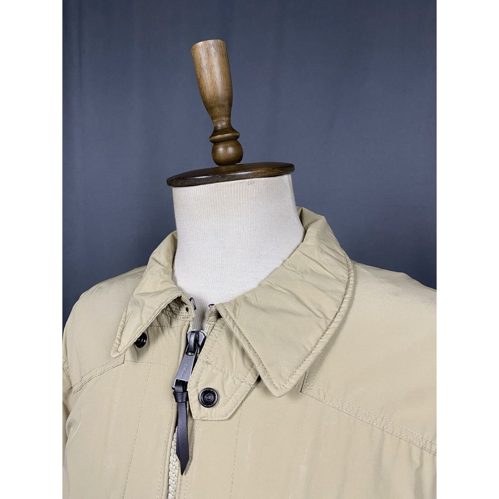 Polo Ralph Lauren Polo Ralph Lauren Men's Beige Nylon Multipocket Bomber Jacke Size US XXL / EU 58 / 5 - 5 Thumbnail
