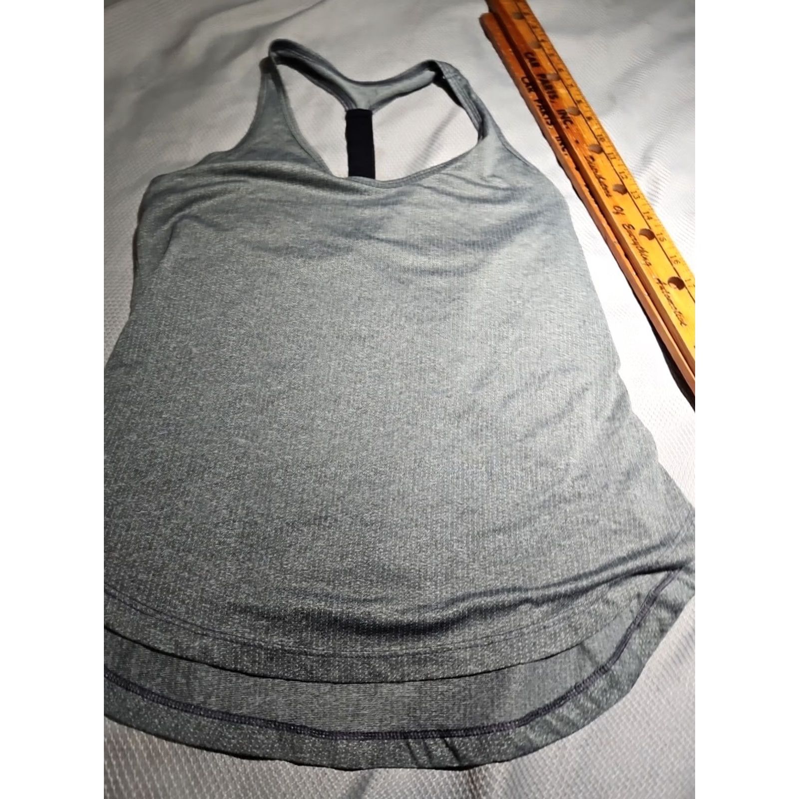 Old Navy Old Navy Active Shirt Womens Gray Small S Go-Dry Athletic Tank Top Racer Back Size S / US 4 / IT 40 - 4 Thumbnail