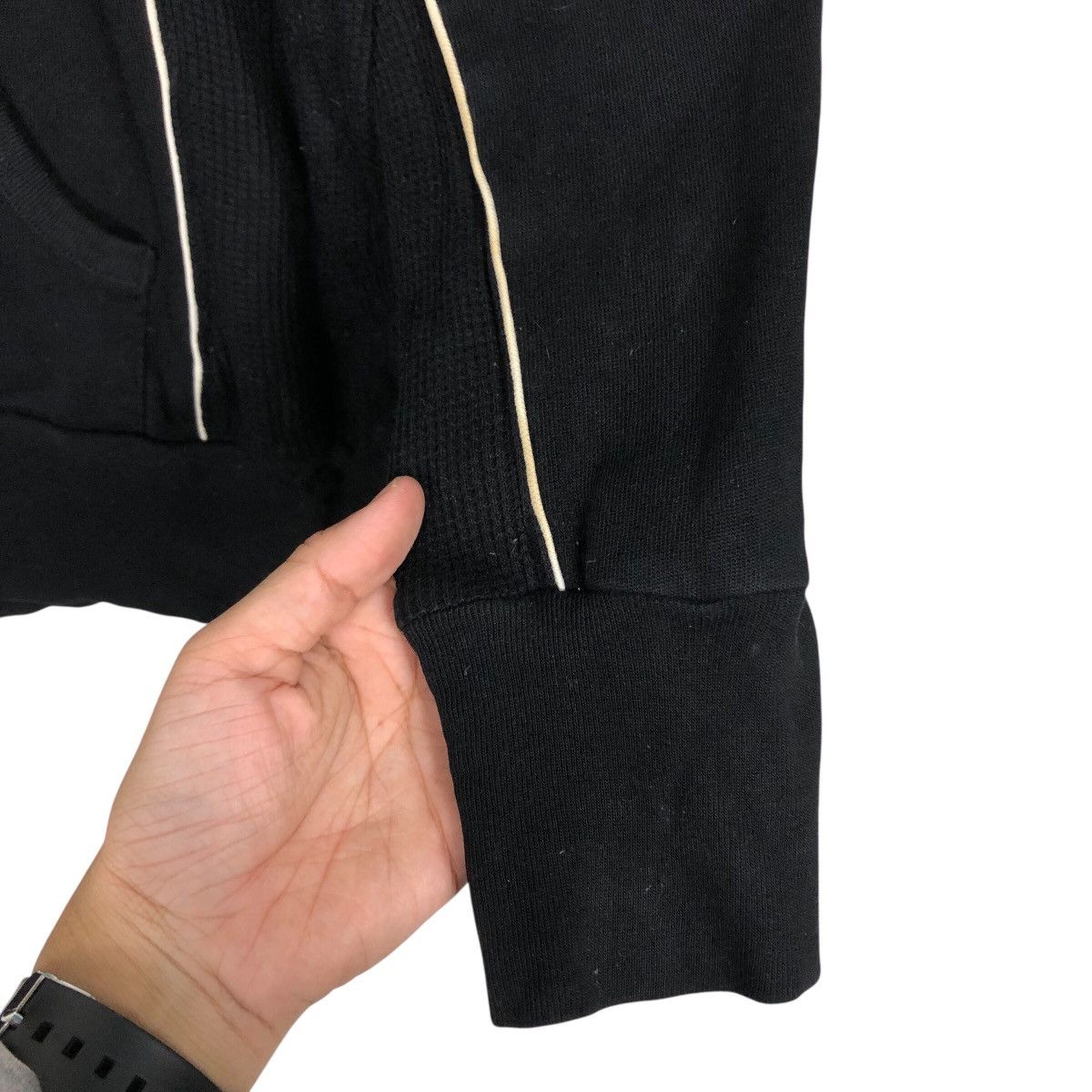 Japanese Brand Vintage R Spirit Motorcycle Graphic Zip Hoodie Black Size US L / EU 52-54 / 3 - 16 Thumbnail