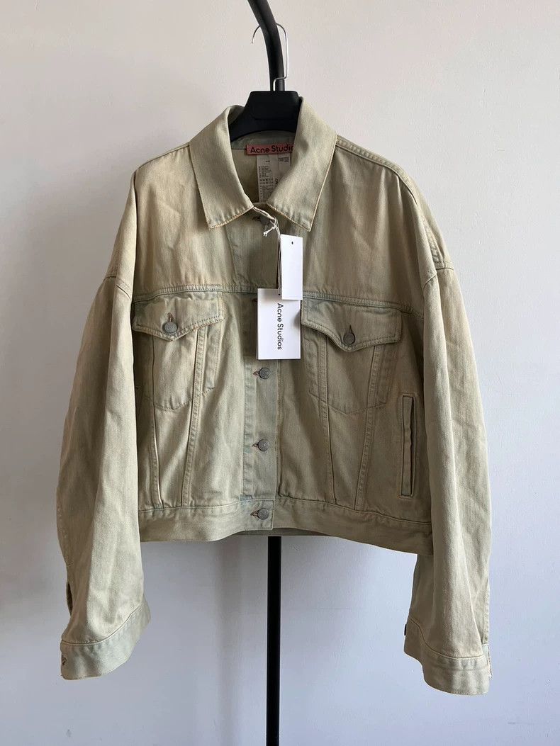 Acne Studios Acne Studios size:38 Washed single-breasted denim jacket Size US XXS / EU 40 - 1 Thumbnail