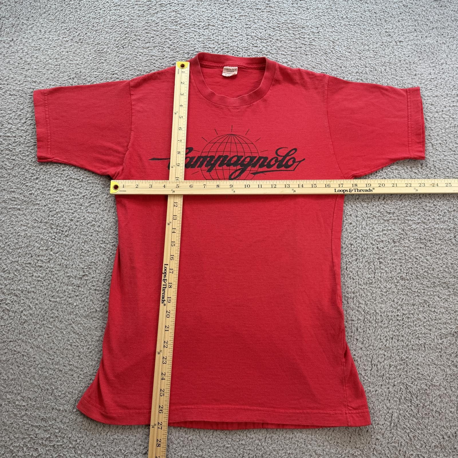 Other Vintage Campagnolo Cycling Jersey T Shirt Made USA Red 90s M Size US M / EU 48-50 / 2 - 3 Thumbnail