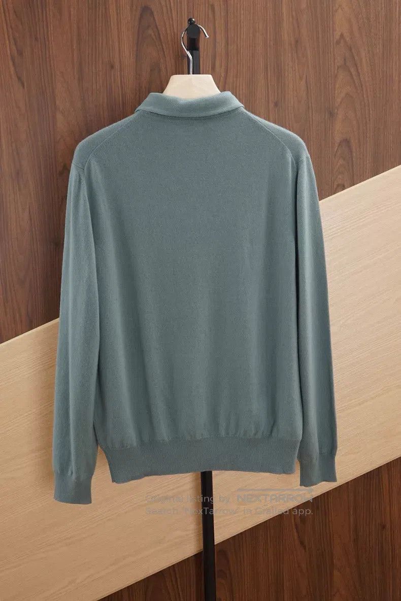 Loro Piana Loro Piana Men's Knitted Polo Size US M / EU 48-50 / 2 - 2 Thumbnail