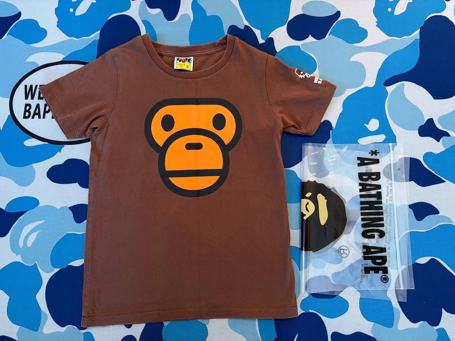 Bape Bape Kids x Hello Kitty Collaboration Short Sleeve T-Shirt Size US XS / EU 42 / 0 - 1 Thumbnail