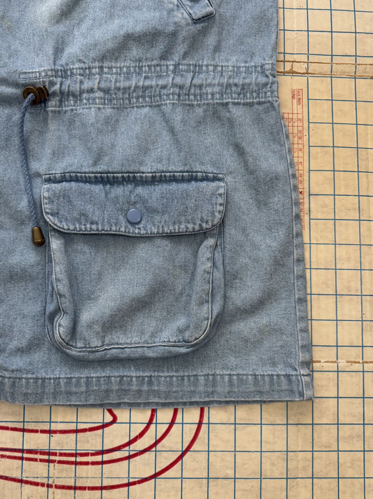 Jantzen × Vintage Vintage Jantzen Denim Chore Coat Barn Jacket Faded Denim Blu Size XL / US 12-14 / IT 48-50 - 10 Thumbnail