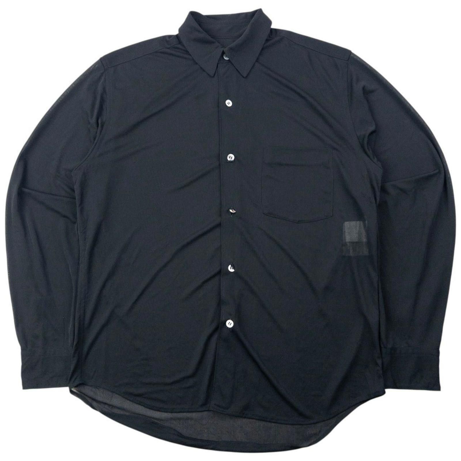 Comme des Garcons Vintage 90s Comme Des Garçons Sheer Long Sleeve Shirt Size S Size US S / EU 44-46 / 1 - 1 Thumbnail