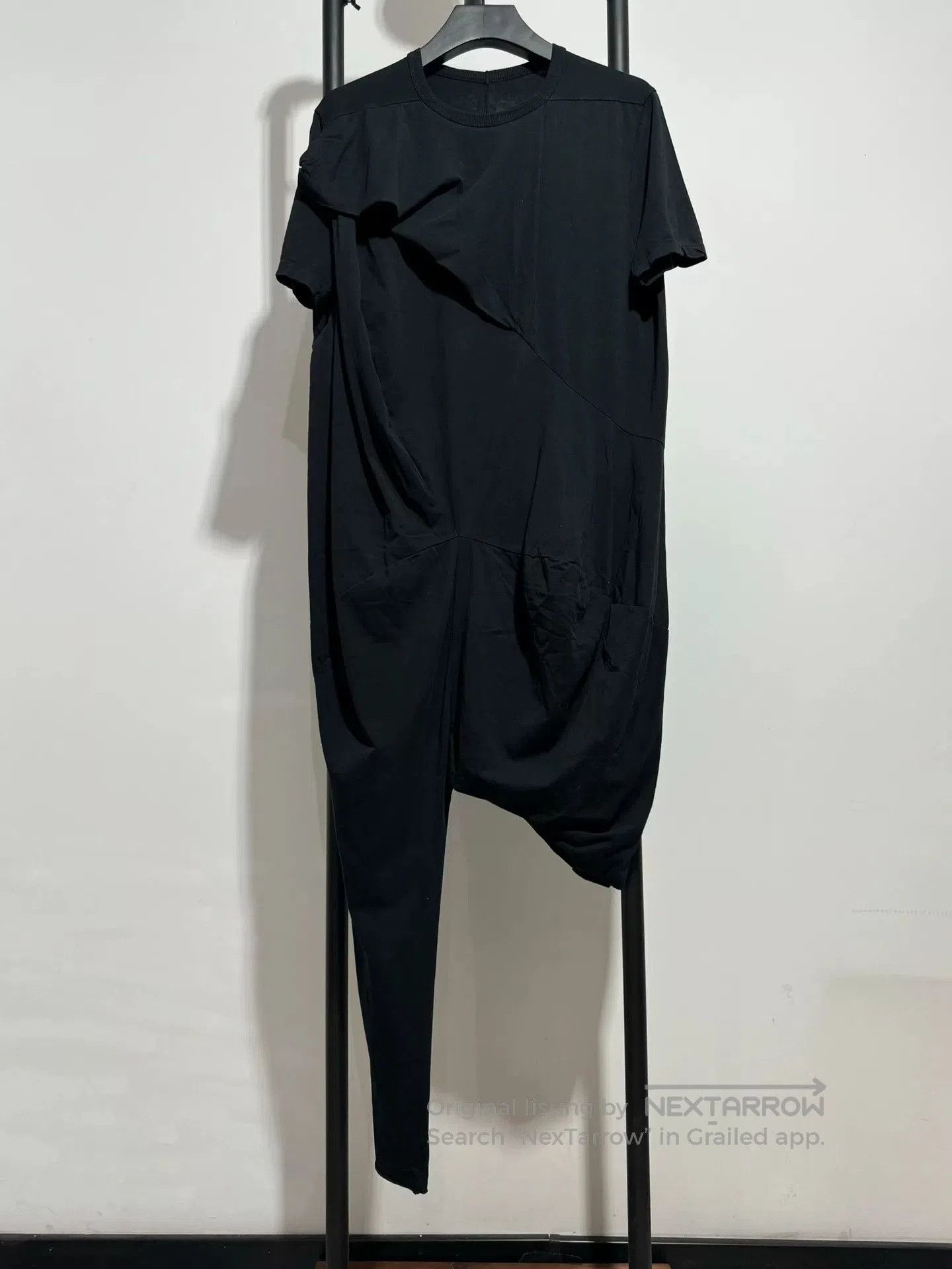 rick owens ro irregular short sleeve tee.
