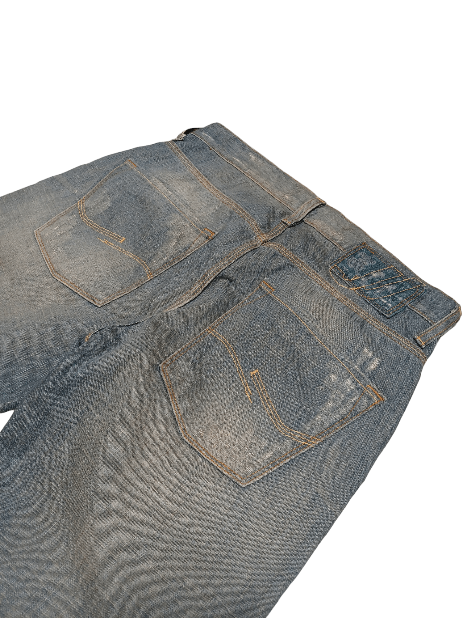 Jack & Jones MADE IN ITALY VINTAGE DISTRESSED W30 L30 JACK JONES JEANS Size US 30 / EU 46 - 4 Thumbnail