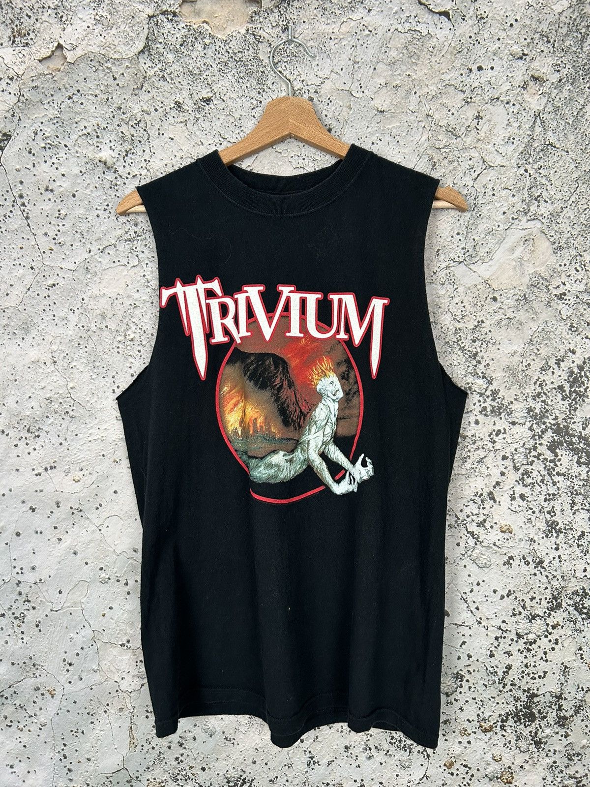 Band Tees Vintage Trivium Rock Band Tee Metal Graphic Rare Punk Size US M / EU 48-50 / 2 - 1 Thumbnail