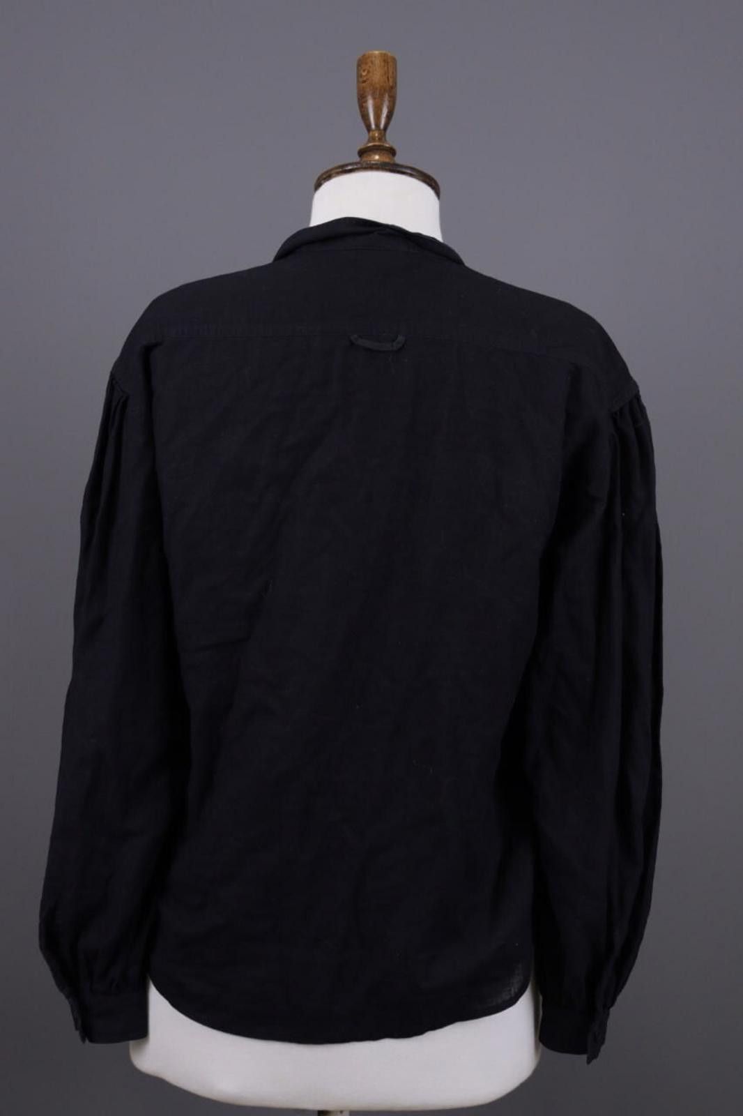Christian Dior Monsieur Mondi Black Linen Full Zip Lagenlook Jacket Size 38 Size M / US 6-8 / IT 42-44 - 5 Thumbnail