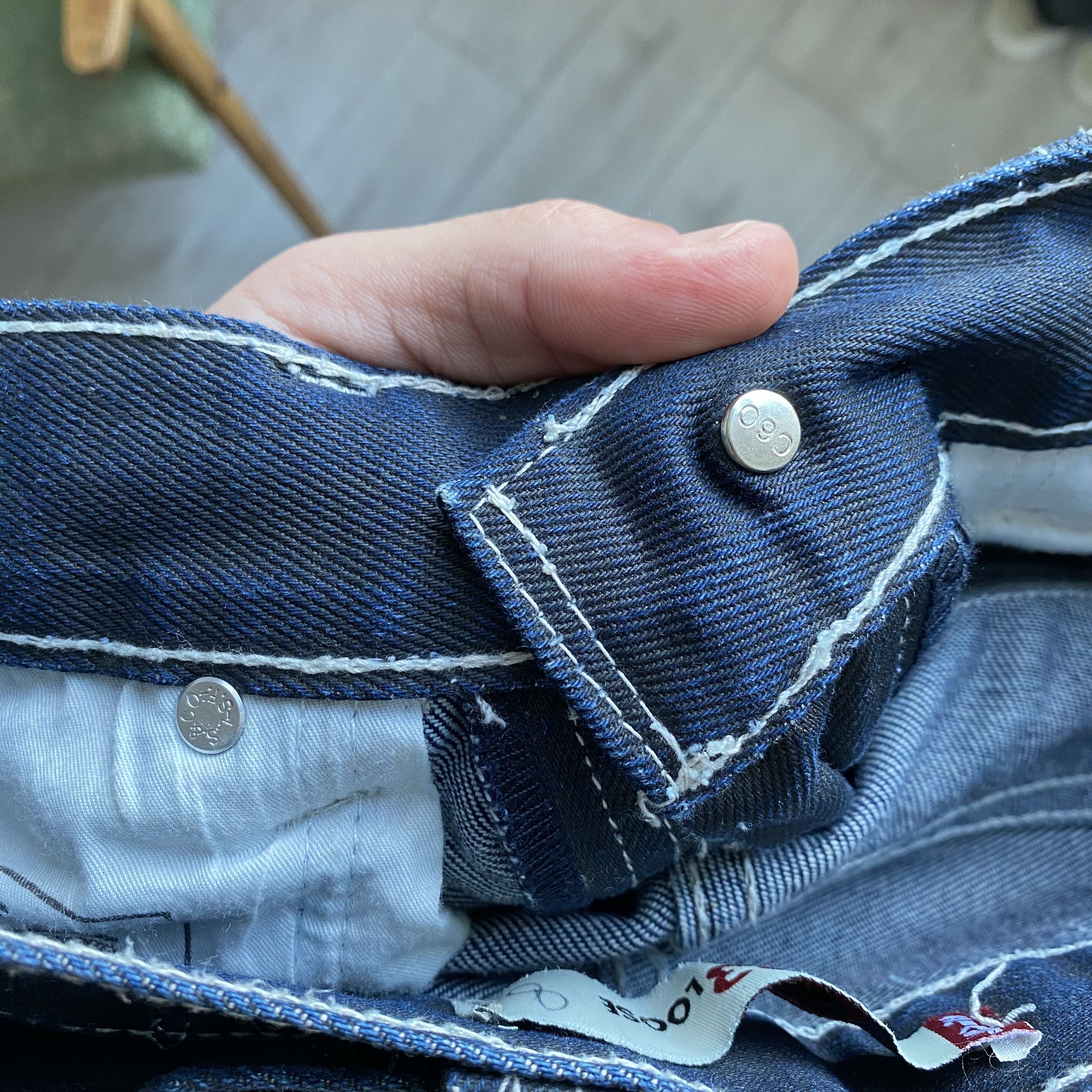 Levi's Vintage Clothing 👖 Vintage Y2K Levis 503 jeans Loose denim pants Size US 28 / EU 44 - 11 Thumbnail
