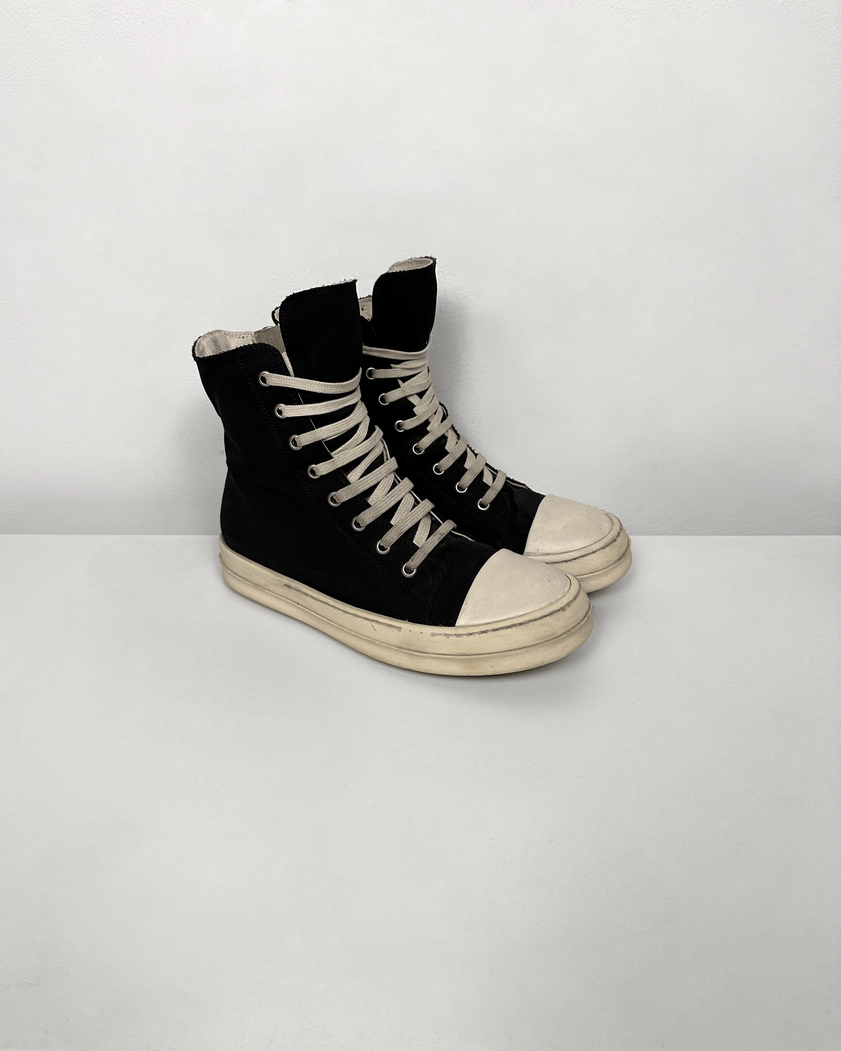 Rick Owens Rick Owens Drkshdw High Ramones Size US 5.5 / EU 38 - 1 Thumbnail