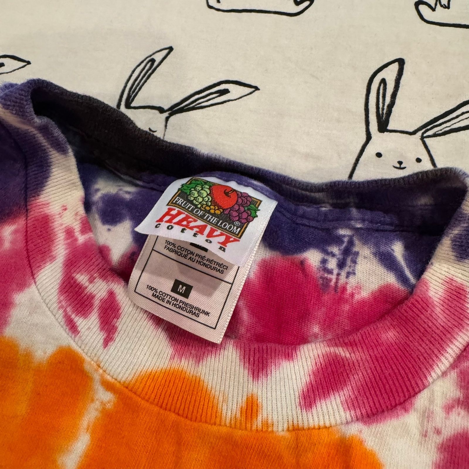 Fruit Of The Loom Vintage Tie Dye Gymnastics T Shirt - Size Medium Size M / US 6-8 / IT 42-44 - 3 Thumbnail