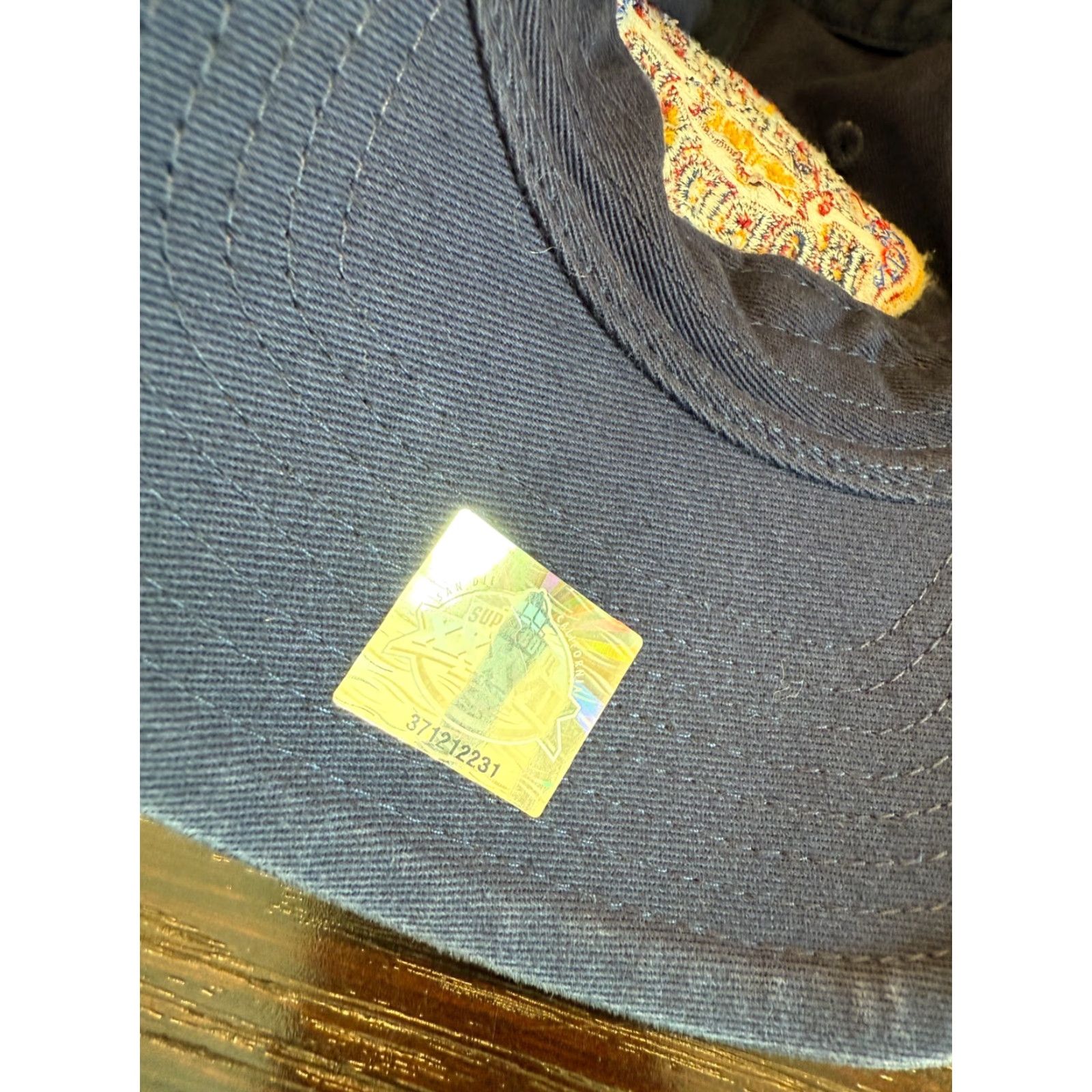 Reebok VINTAGE Reebok Hat Cap Mens One Size Blue Superbowl Tailgate Party XXXVI 2002 Size ONE SIZE - 7 Thumbnail
