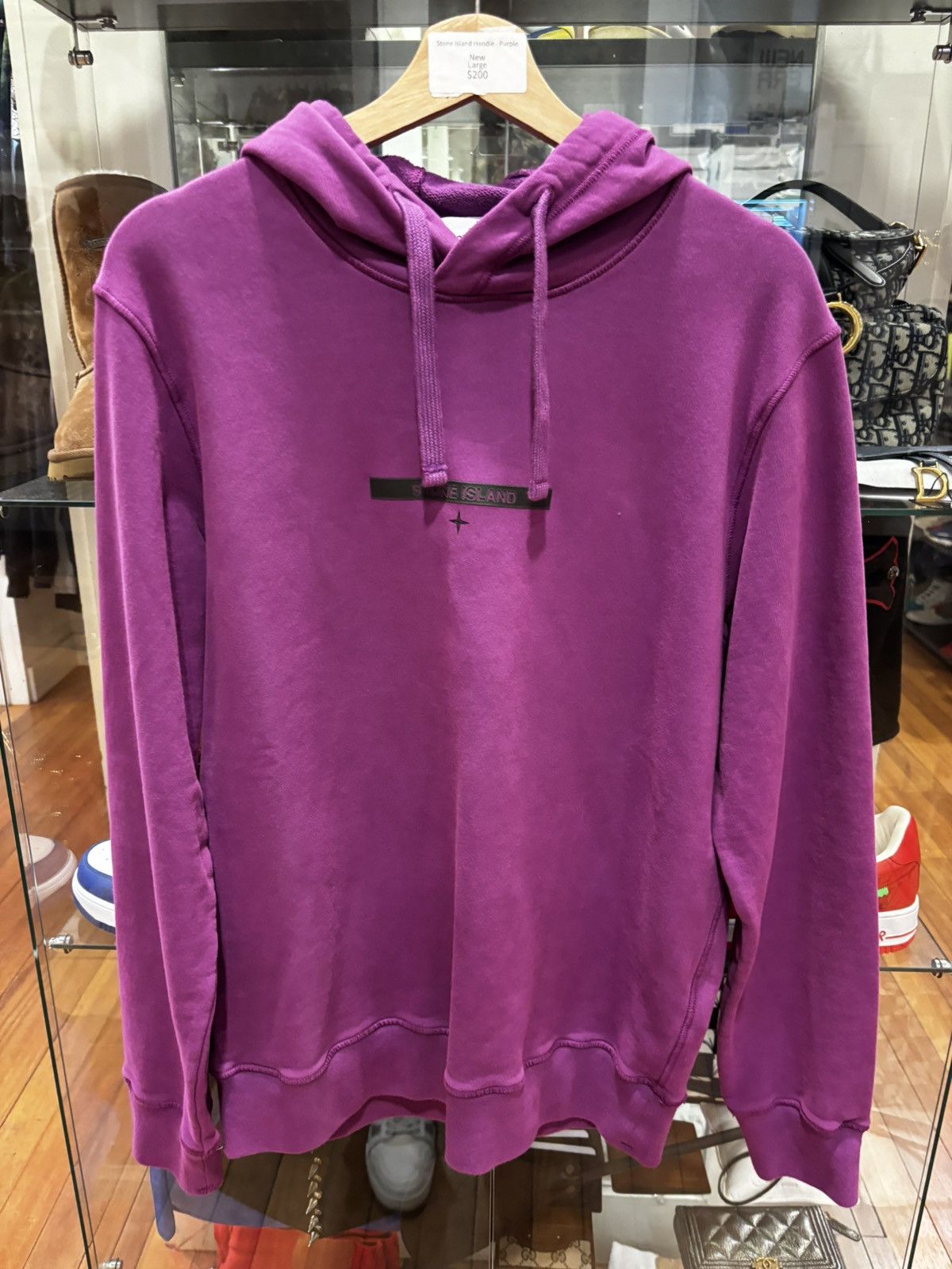 Stone Island Stone Island Magenta Hoodie Size US L / EU 52-54 / 3 - 1 Thumbnail