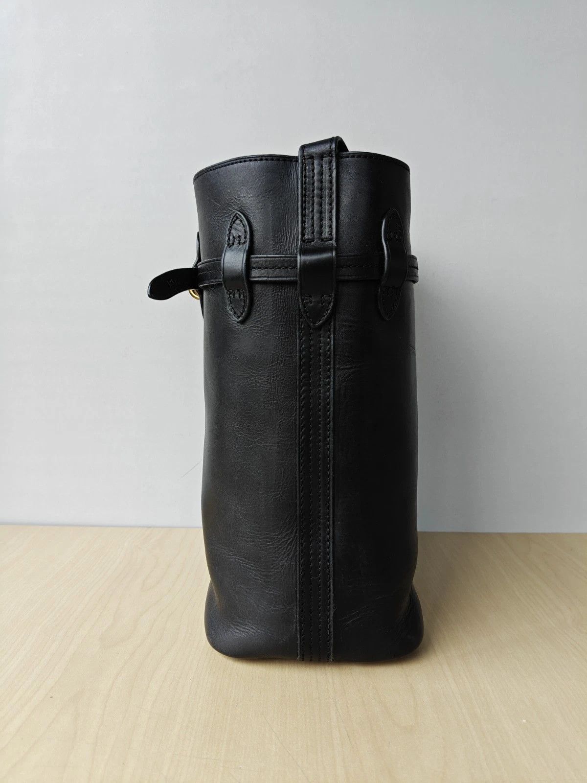 Polo Ralph Lauren Polo Ralph Lauren Bellport Leather Large Bucket Bag FTP 0012 Size ONE SIZE - 2 Thumbnail
