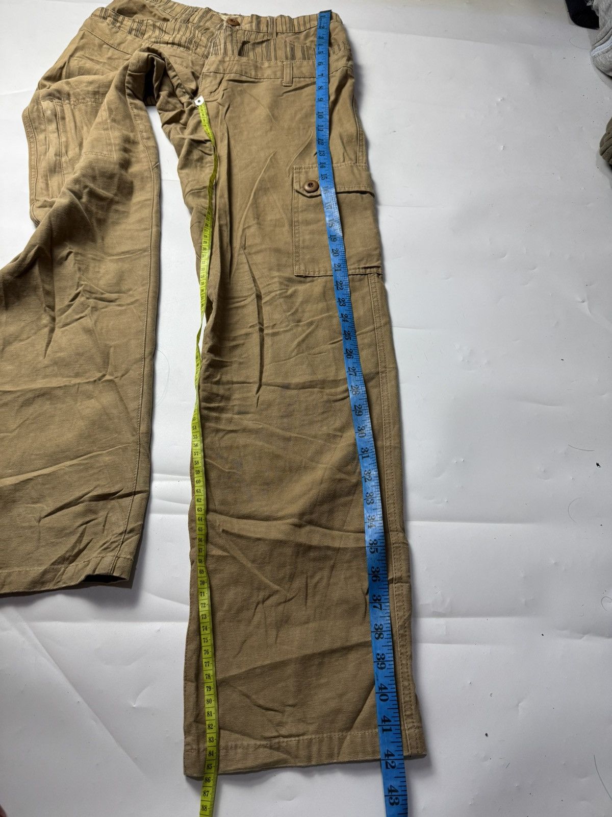 If Six Was Nine × Japanese Brand × Le Grande Bleu (L.G.B.) Double waist cargo pants japanese style Size US 29 - 7 Thumbnail