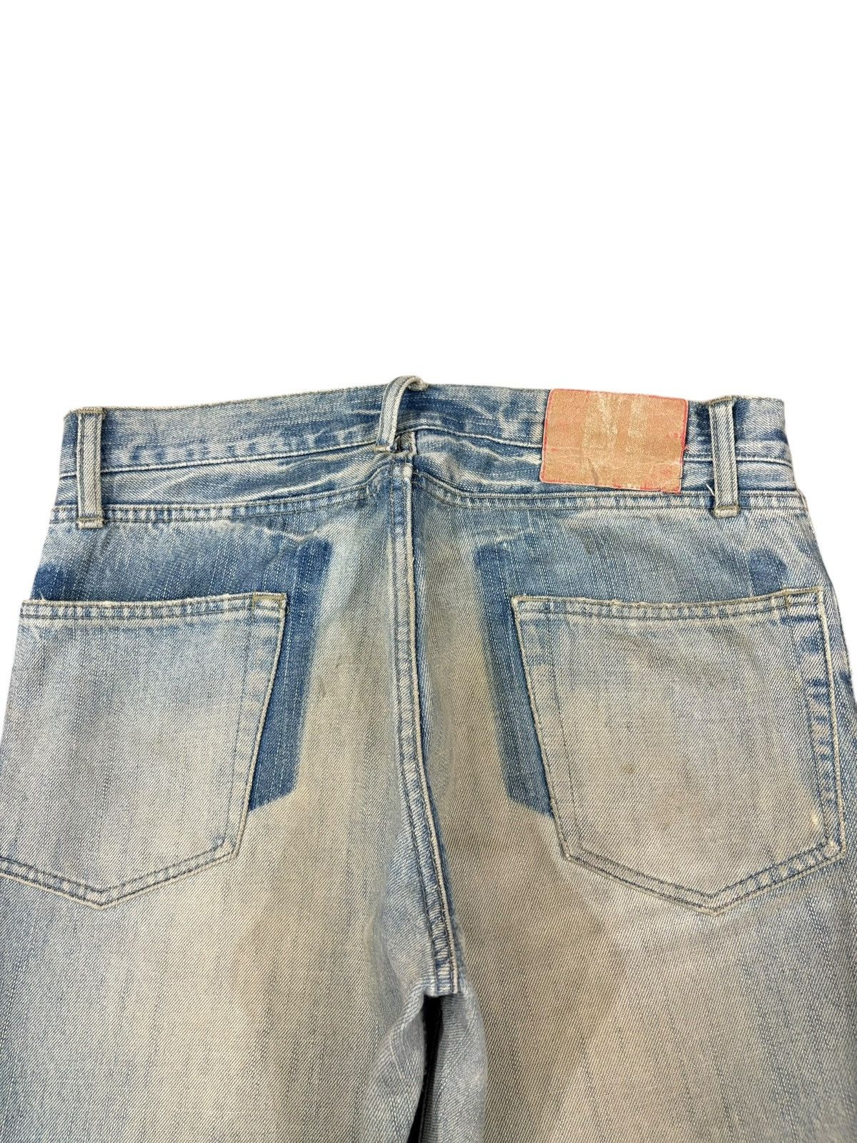 Tornado Mart Vintage Japanese Brand Rusty Wash Distress Flare Jeans Size US 34 / EU 50 - 8 Thumbnail