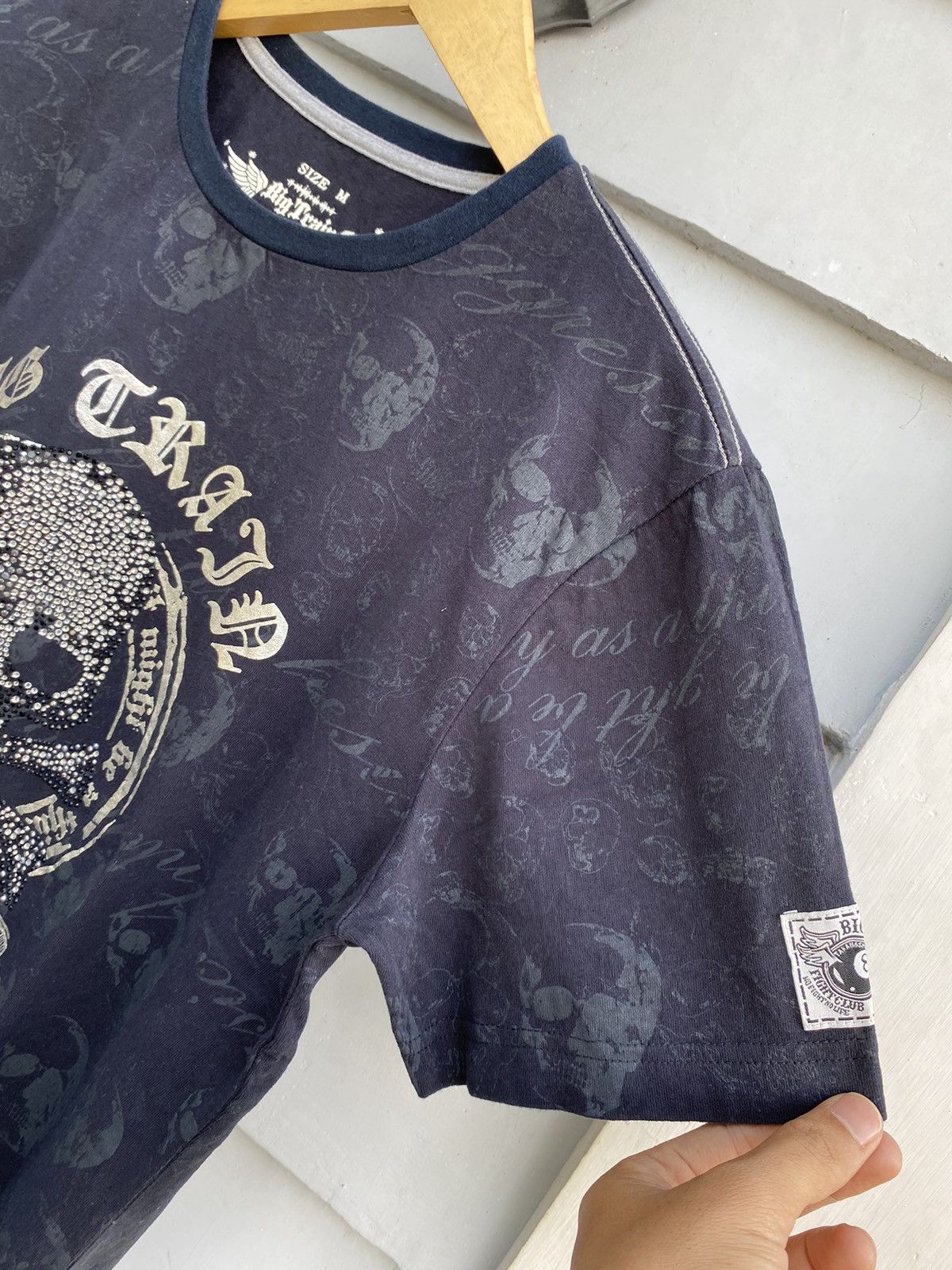 If Six Was Nine Osaka BIG TRAIN Japanese Punk Masterpiece Skull Diamond AOP Size US M / EU 48-50 / 2 - 5 Thumbnail