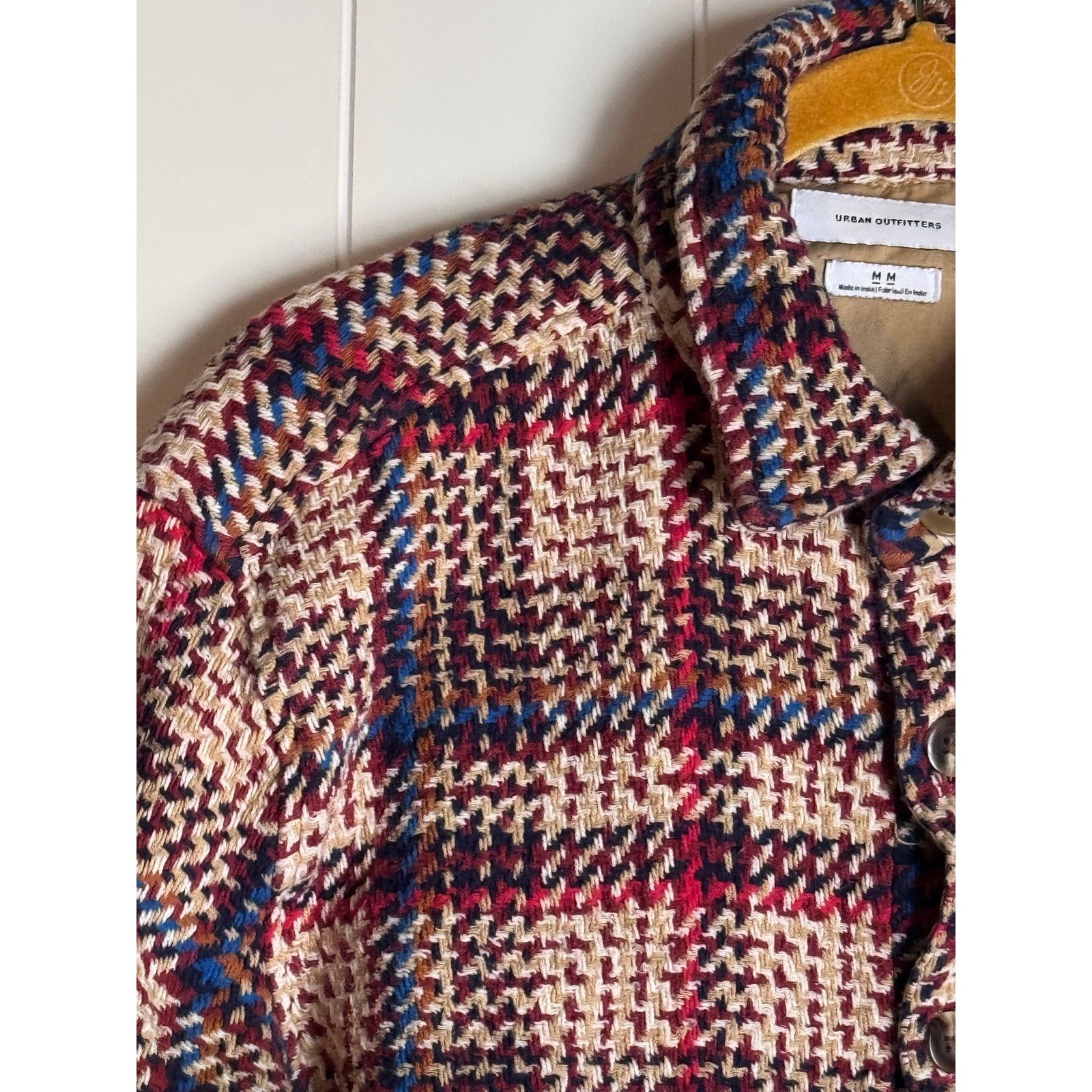 Urban Outfitters Urban Outfitters Plaid Shacket Mens Medium Size US M / EU 48-50 / 2 - 8 Thumbnail