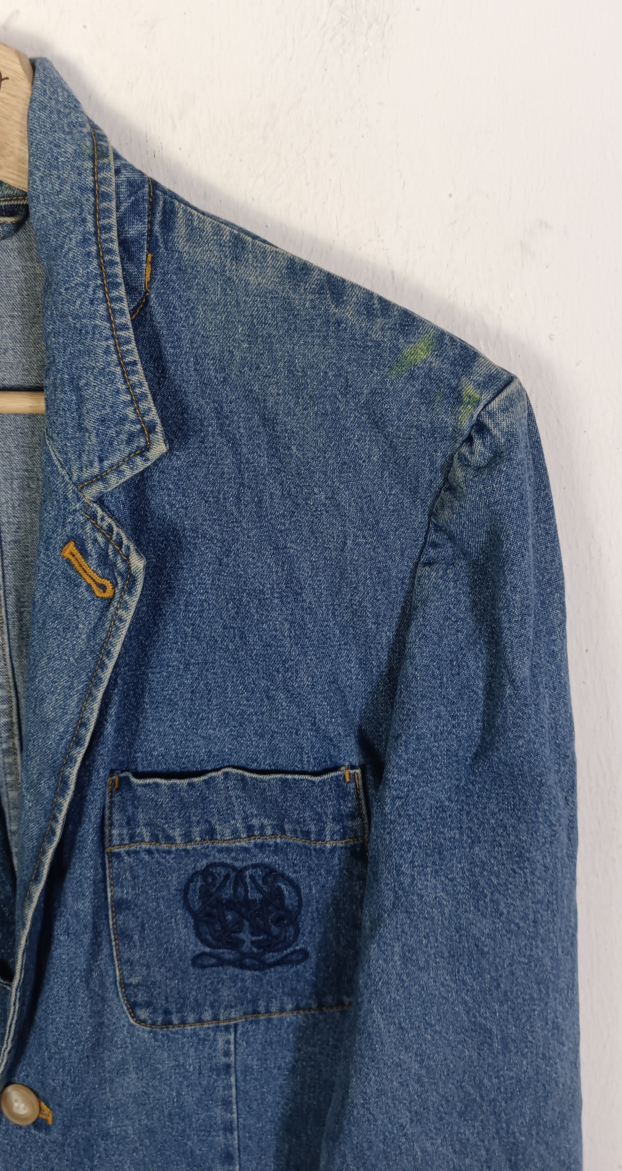 Calvin Klein Vintage Calvin Klein Sport Denim Jacket Size US M / EU 48-50 / 2 - 8 Thumbnail
