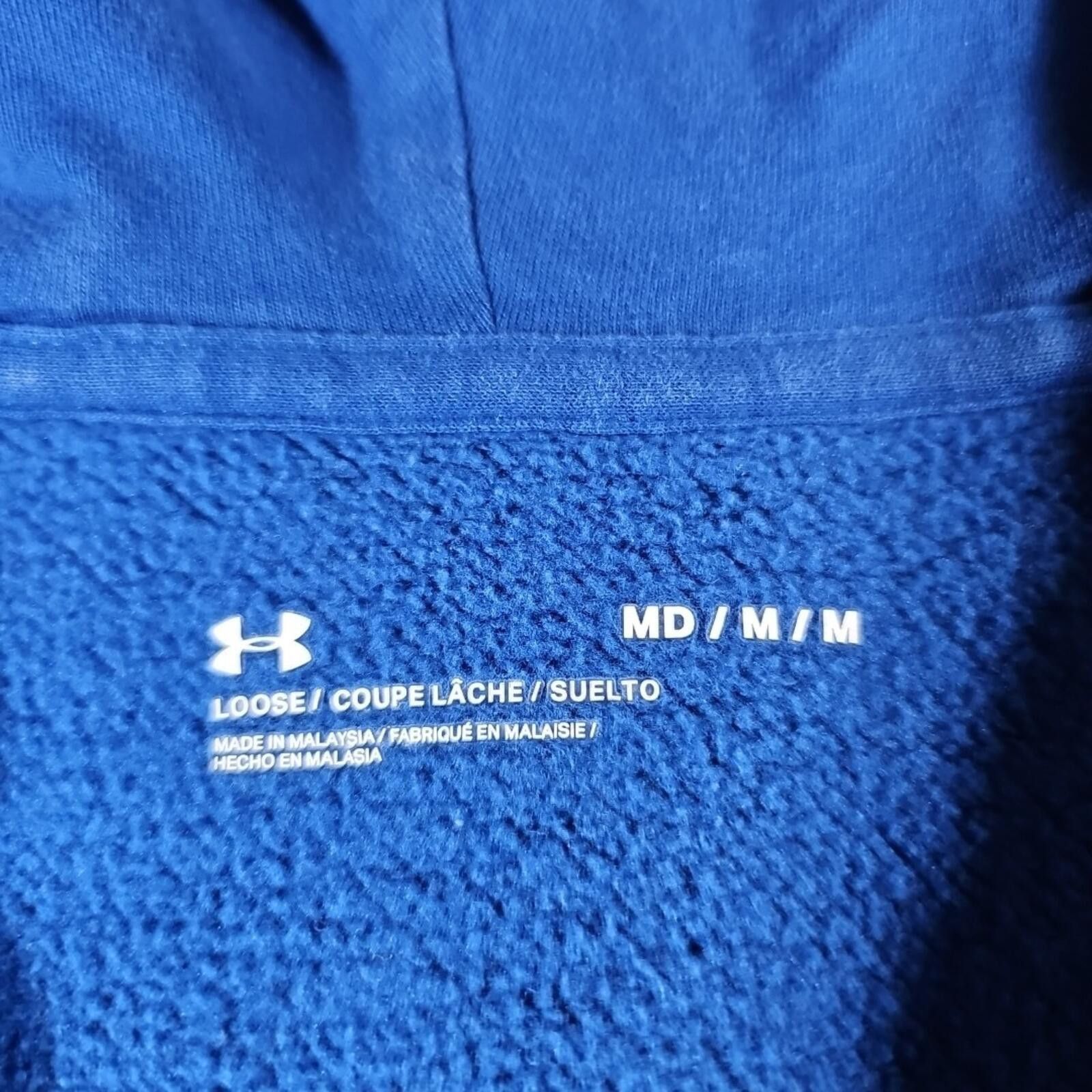 Under Armour Under Armour Fullzip M Blue Hoodie Mukwonago Tennis Size US M / EU 48-50 / 2 - 4 Thumbnail