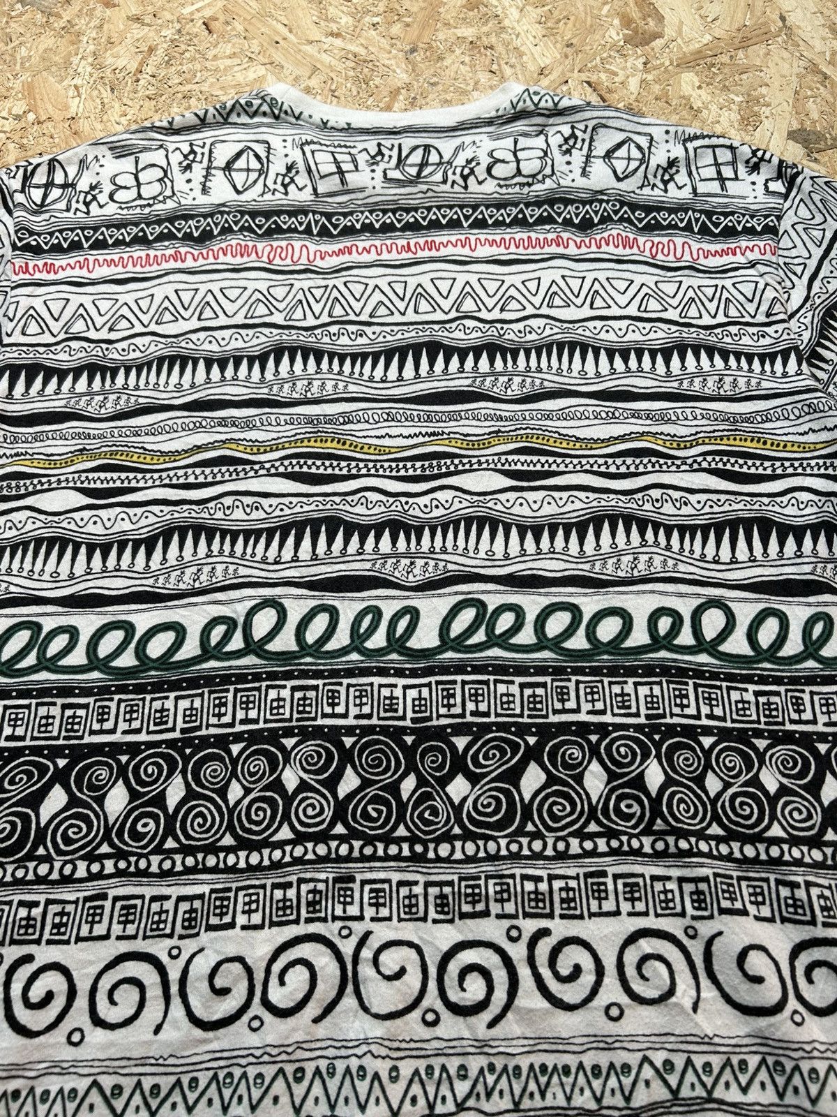 Gramicci Gramicci Geometric Tribal Pattern Tee Size US L / EU 52-54 / 3 - 7 Thumbnail