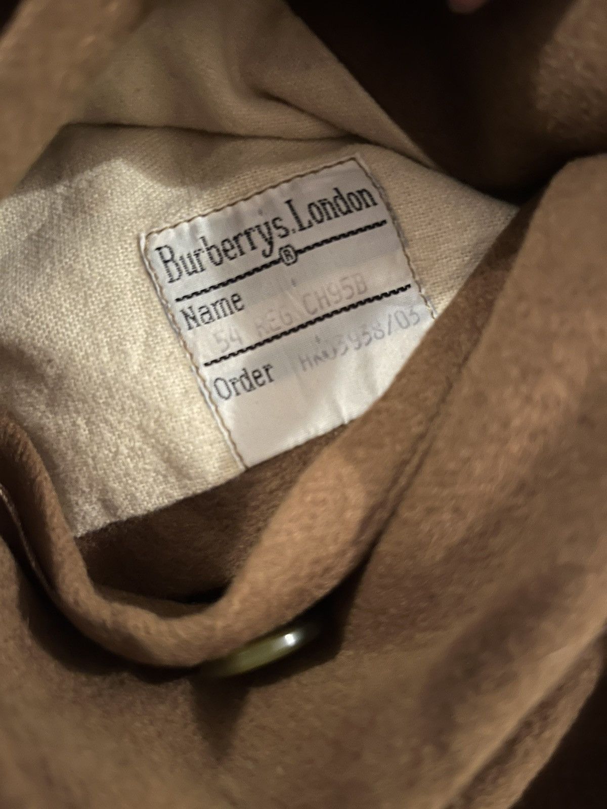 Burberry × Vintage Burberrys 54 Regular Pure Cashmere Coat Perfect Condition Size US L / EU 52-54 / 3 - 7 Thumbnail