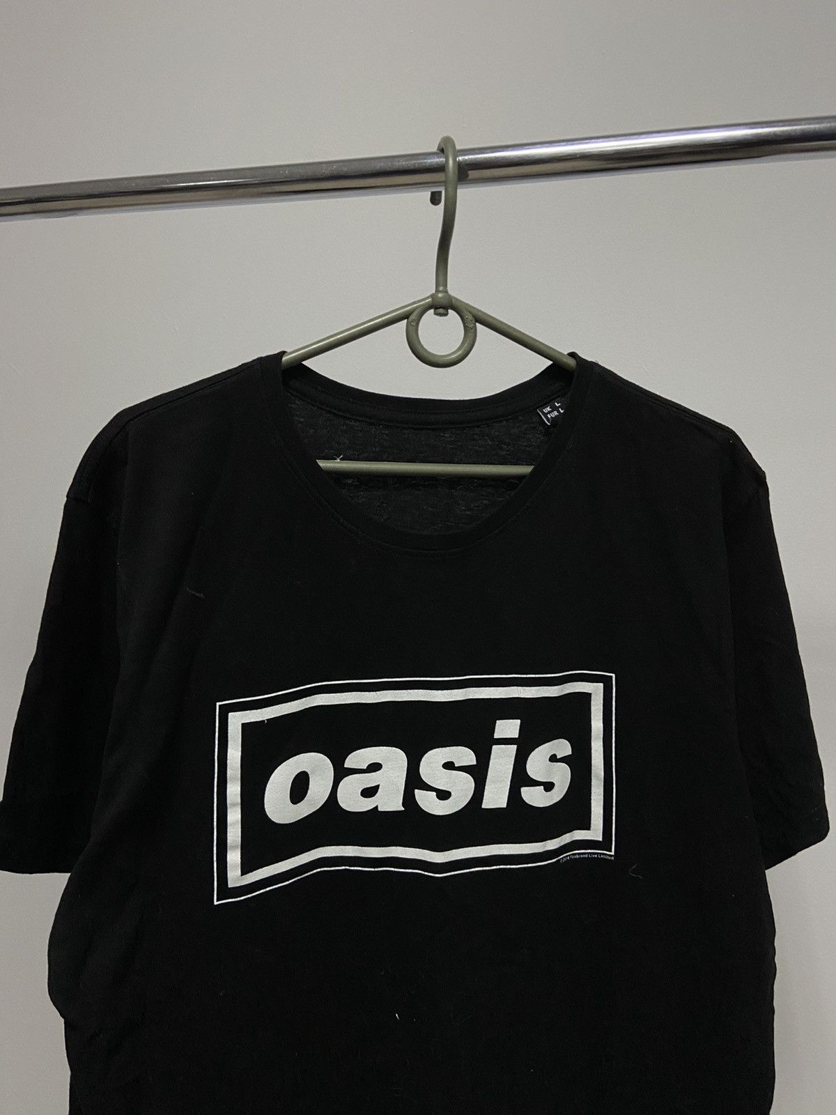 Vintage Oasis Vintage T Shirt Box Big Logo Rock Tee 2016 Size US L / EU 52-54 / 3 - 2 Thumbnail