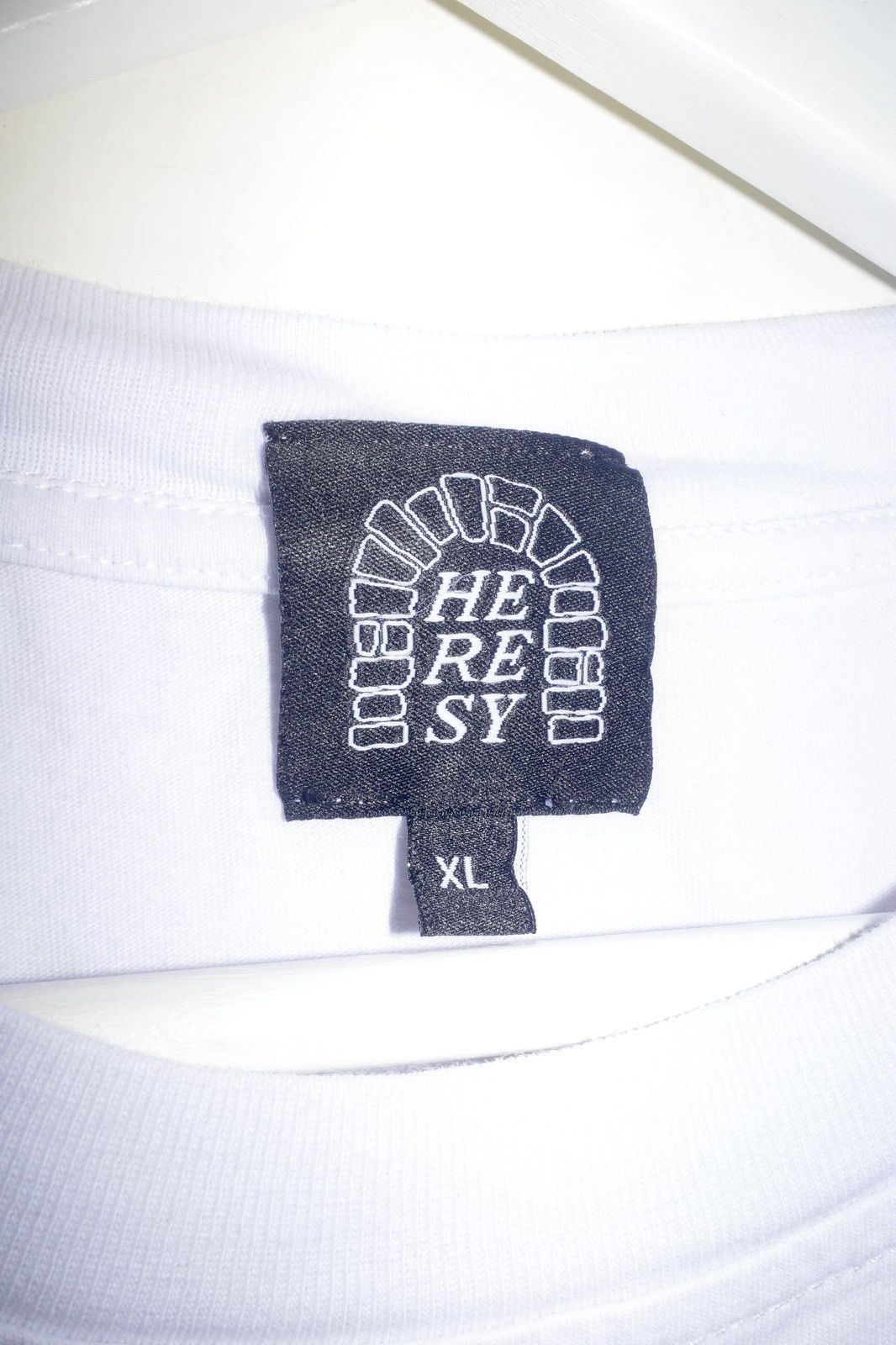HERESY Heresy Logo with Stick Man T-Shirt Size US XL / EU 56 / 4 - 4 Thumbnail